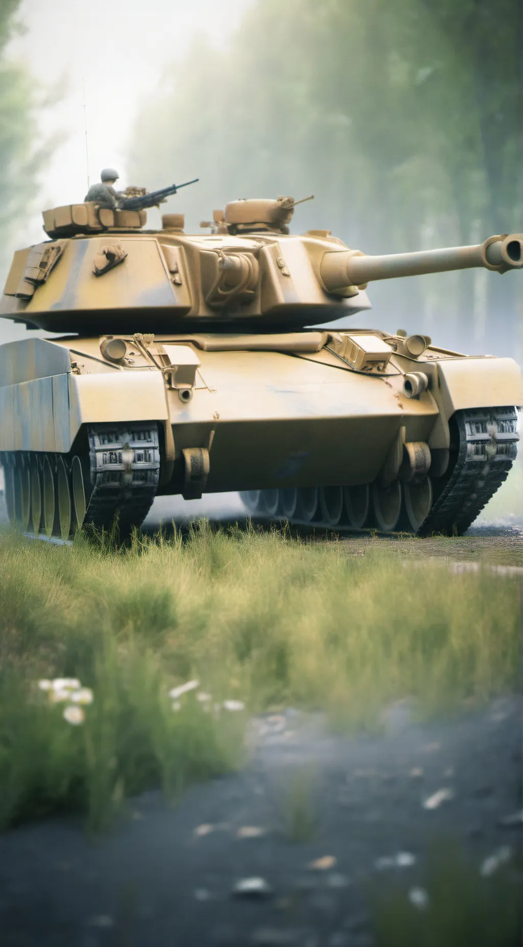 ai character: M1A2 Abrams background