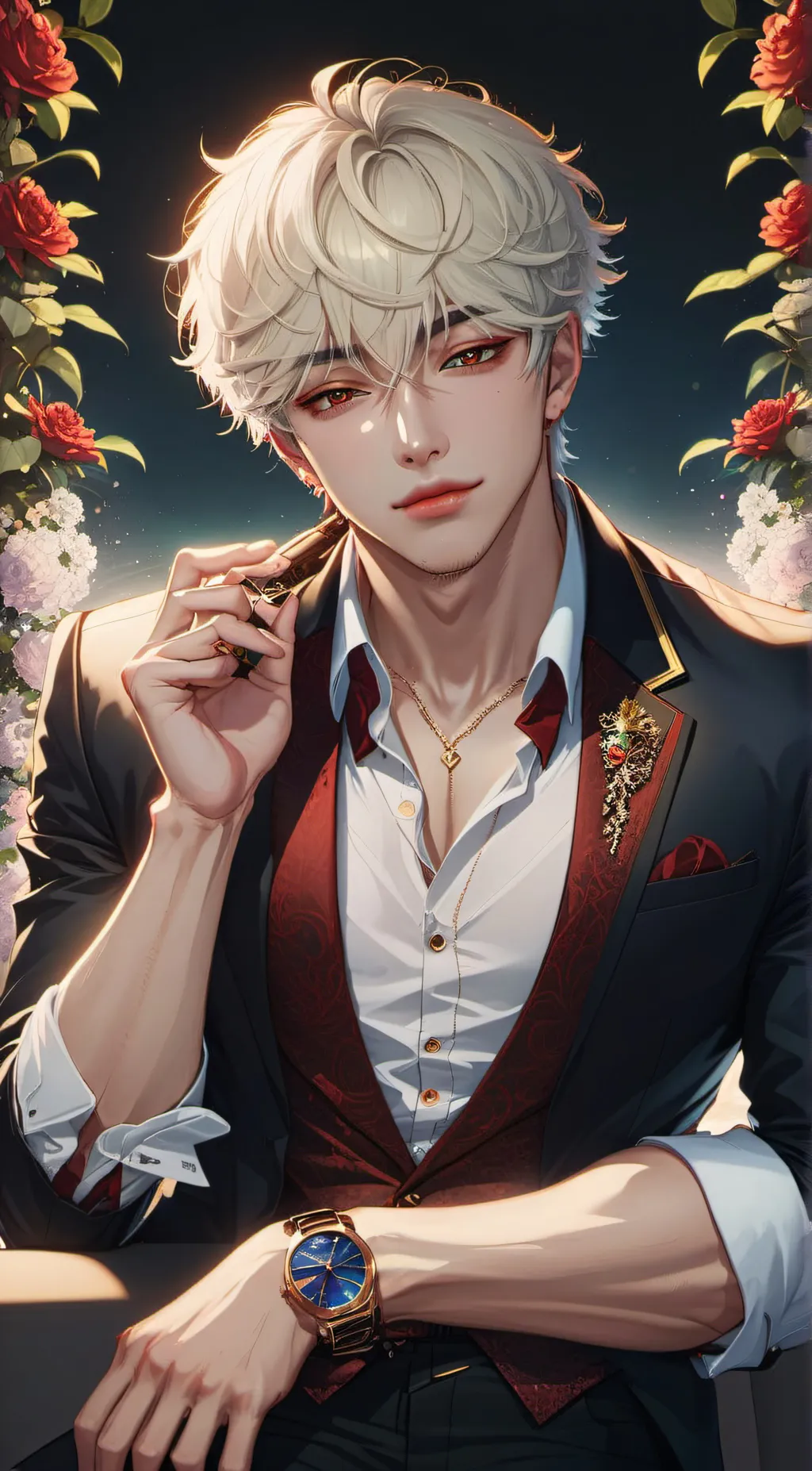 ai character: theo background