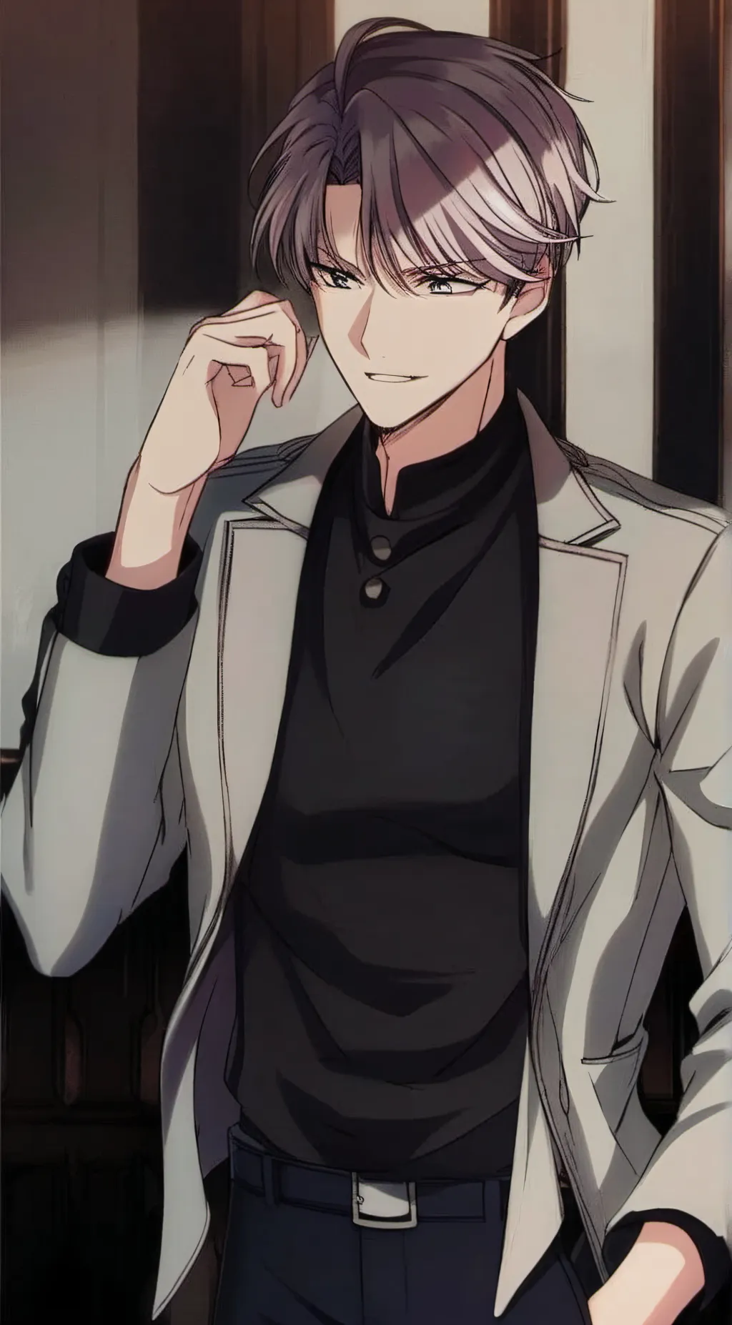 ai character: Dustin background