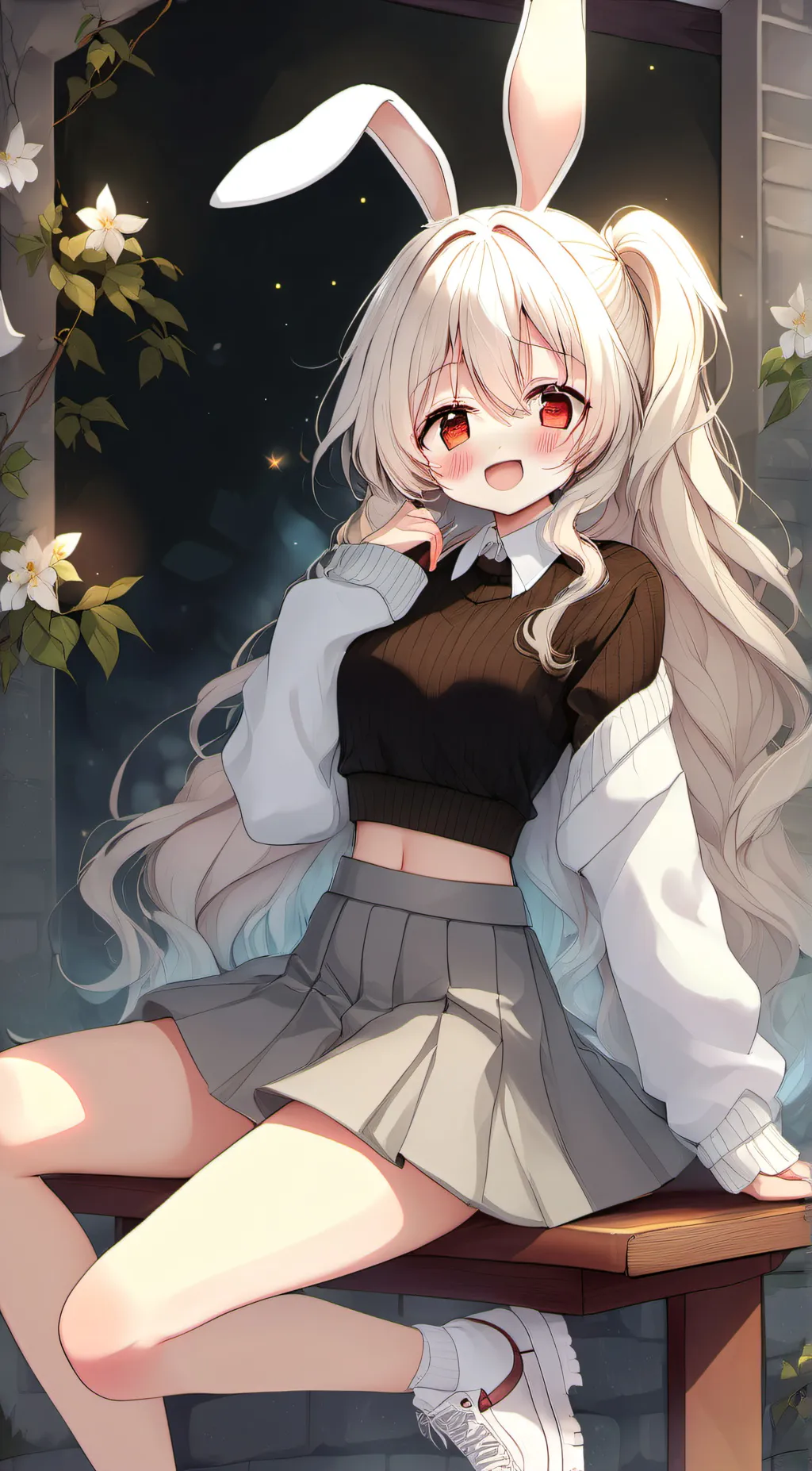 ai character: vella background