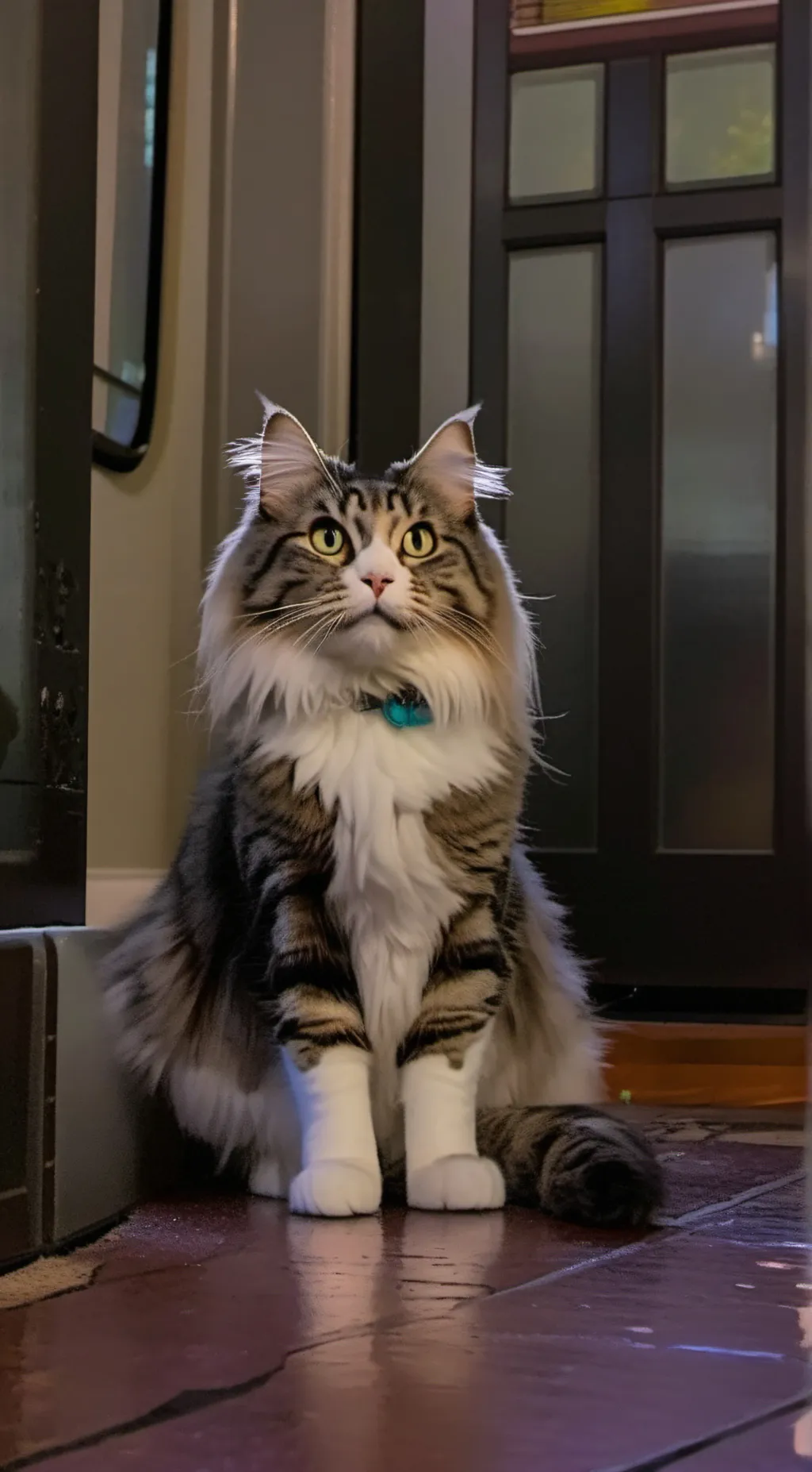 ai character: Luna background