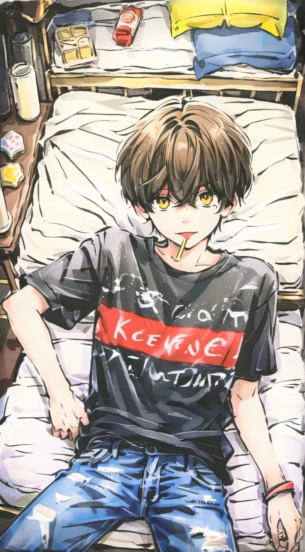 ai character: Axel background