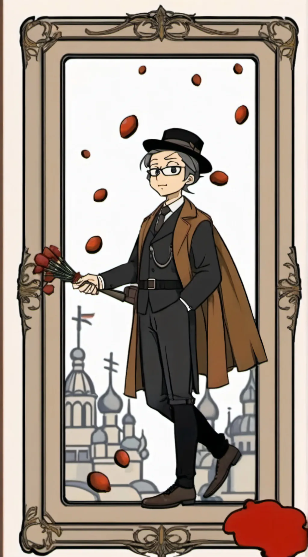 ai character: куромаку background