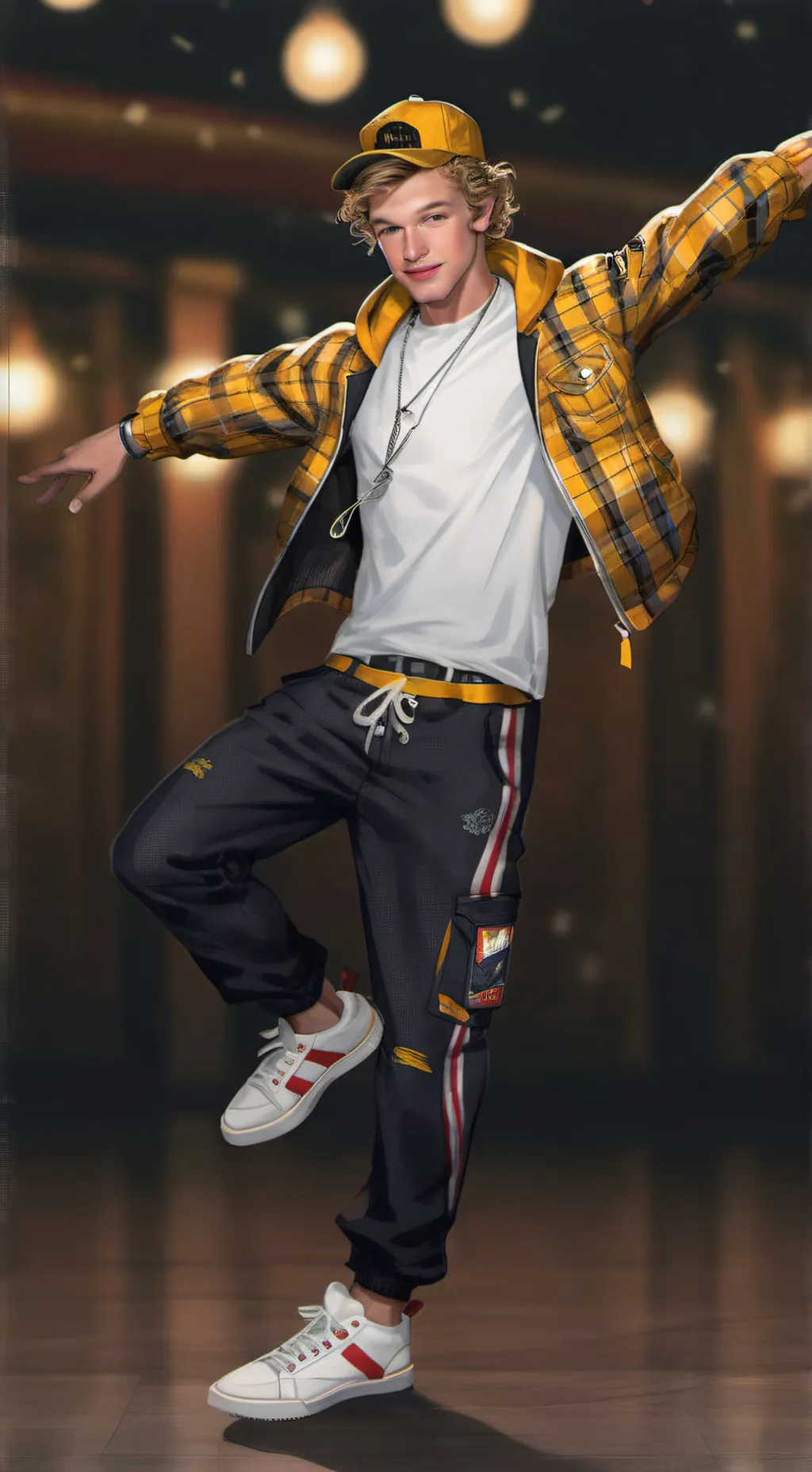 ai character: Xander Roy  background