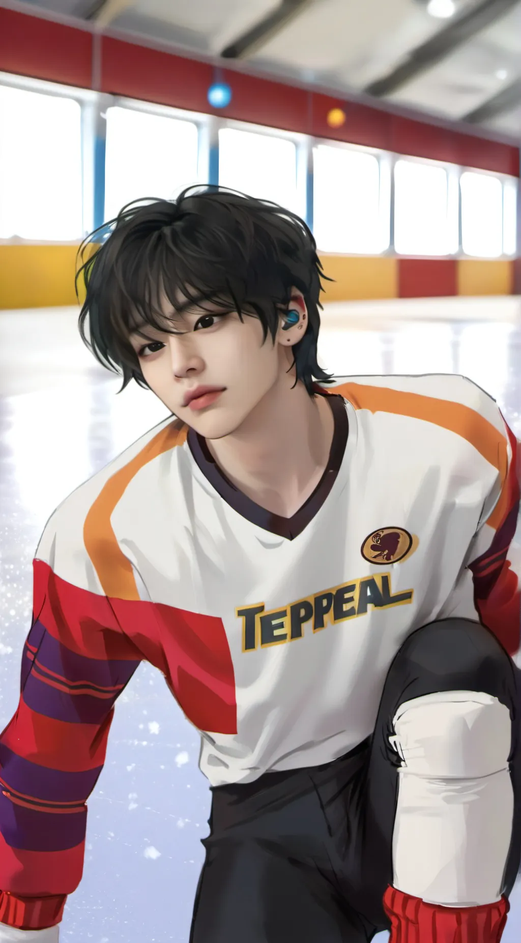 ai character: Rin  background