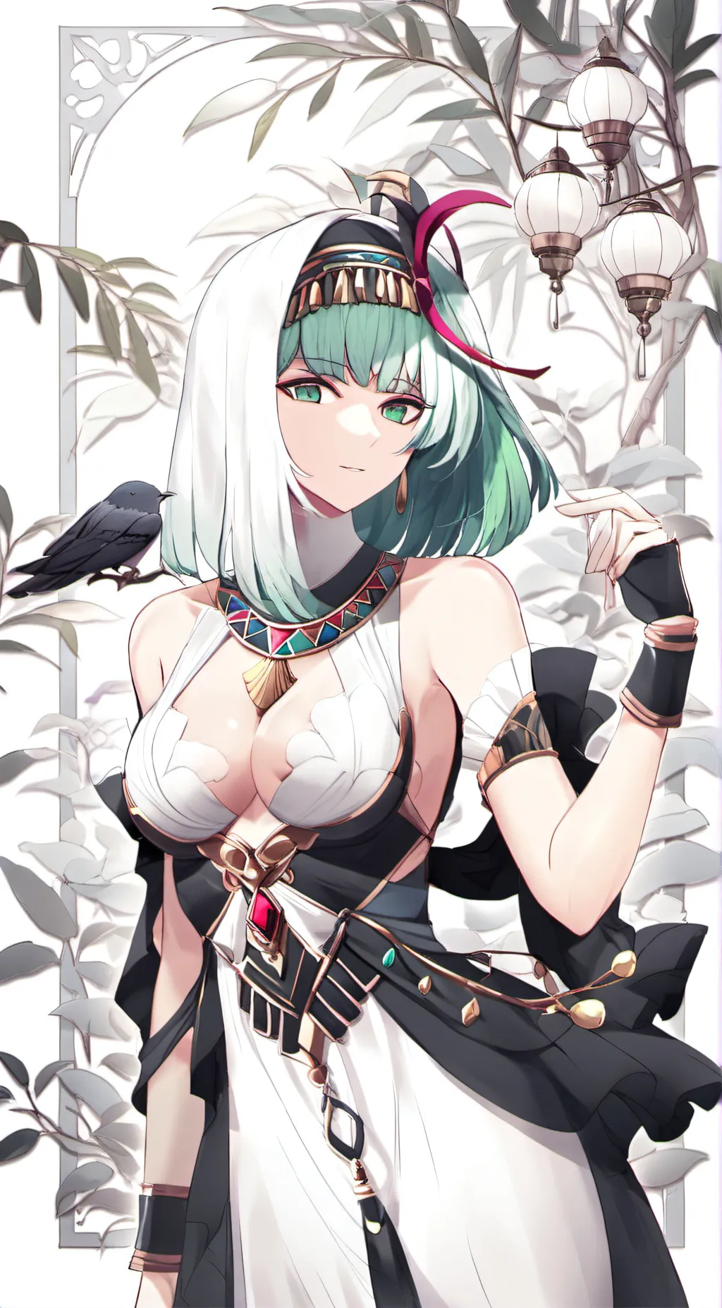 ai character: Snake Queen Ranna background