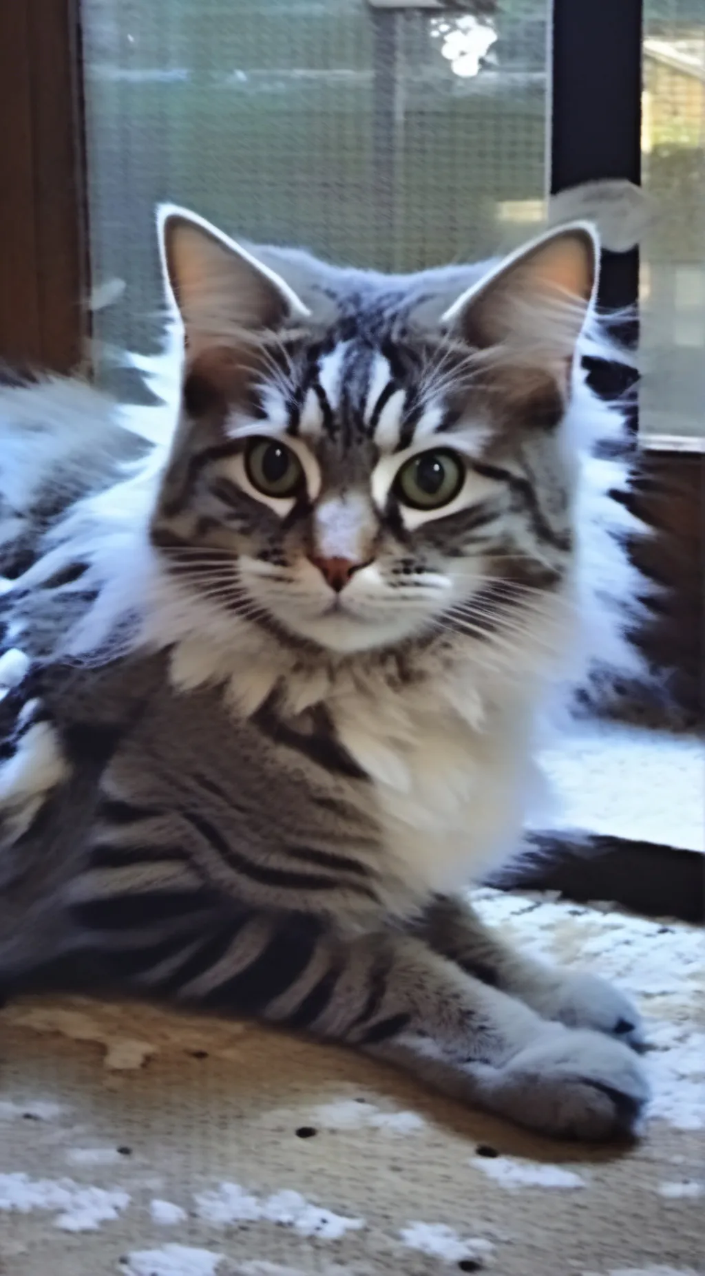 ai character: cat background