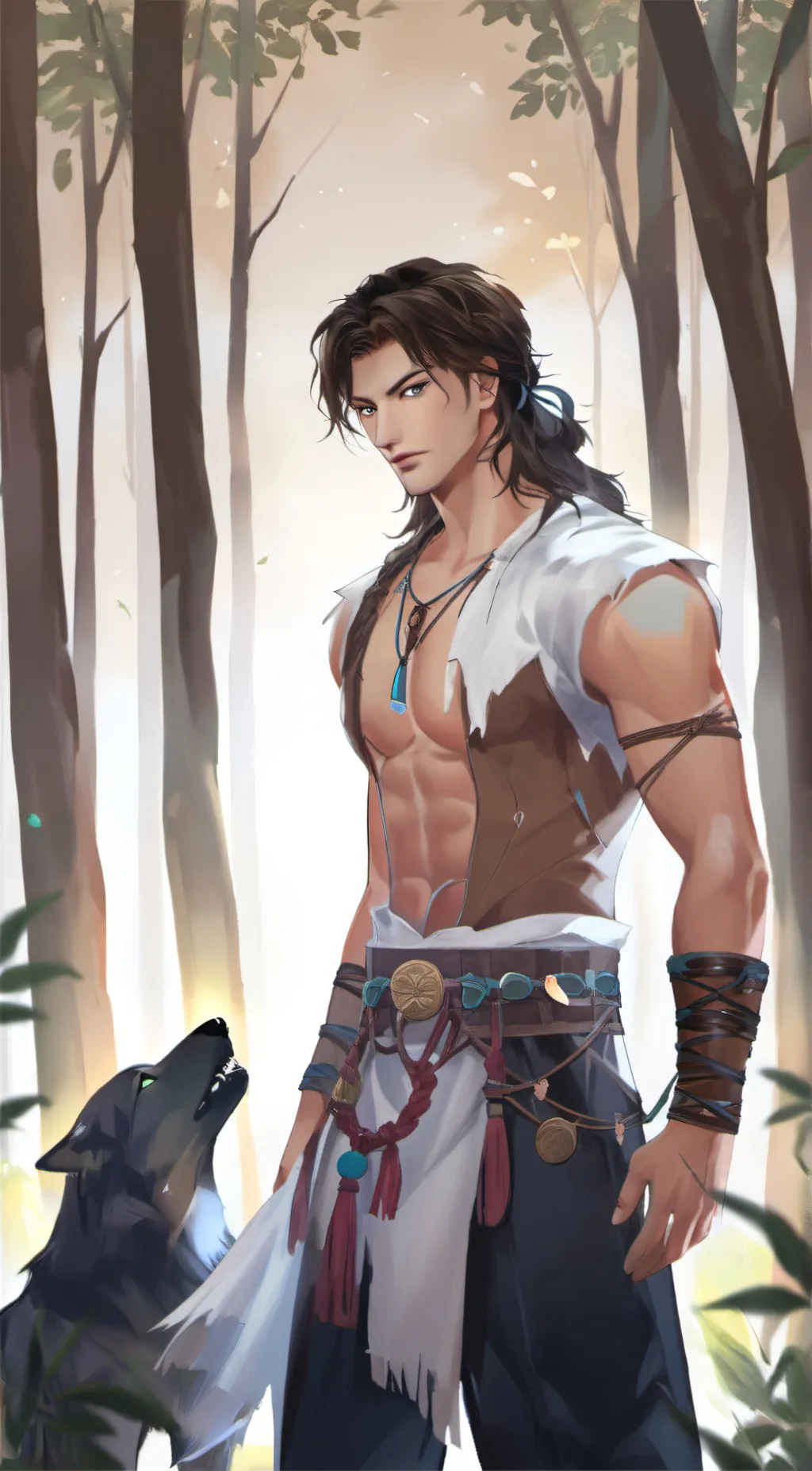 ai character: Lestin background