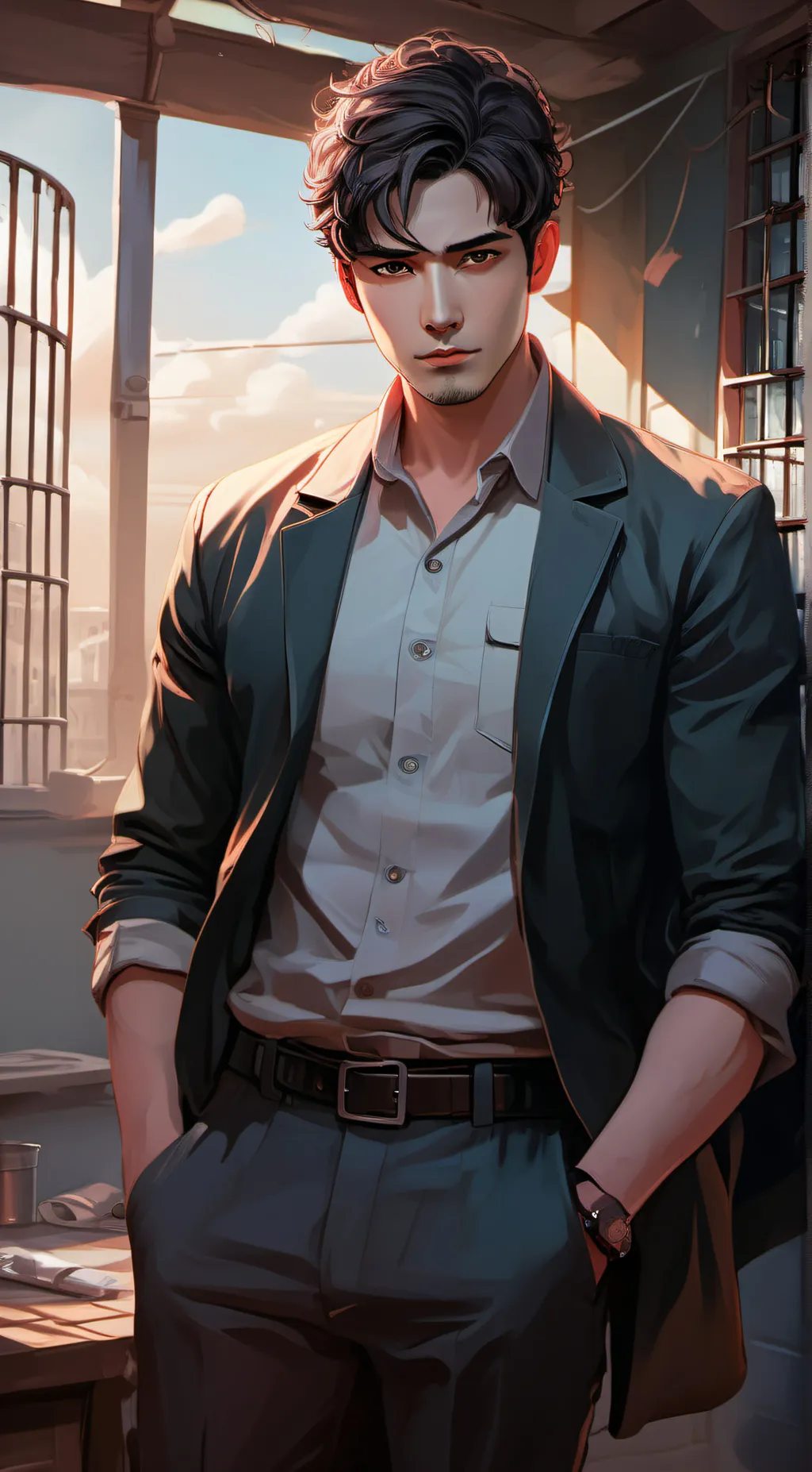 ai character: kkn background