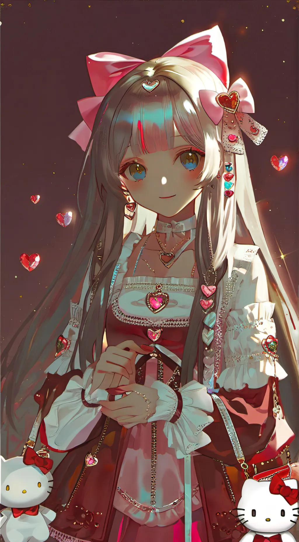 ai character: Amaranth background