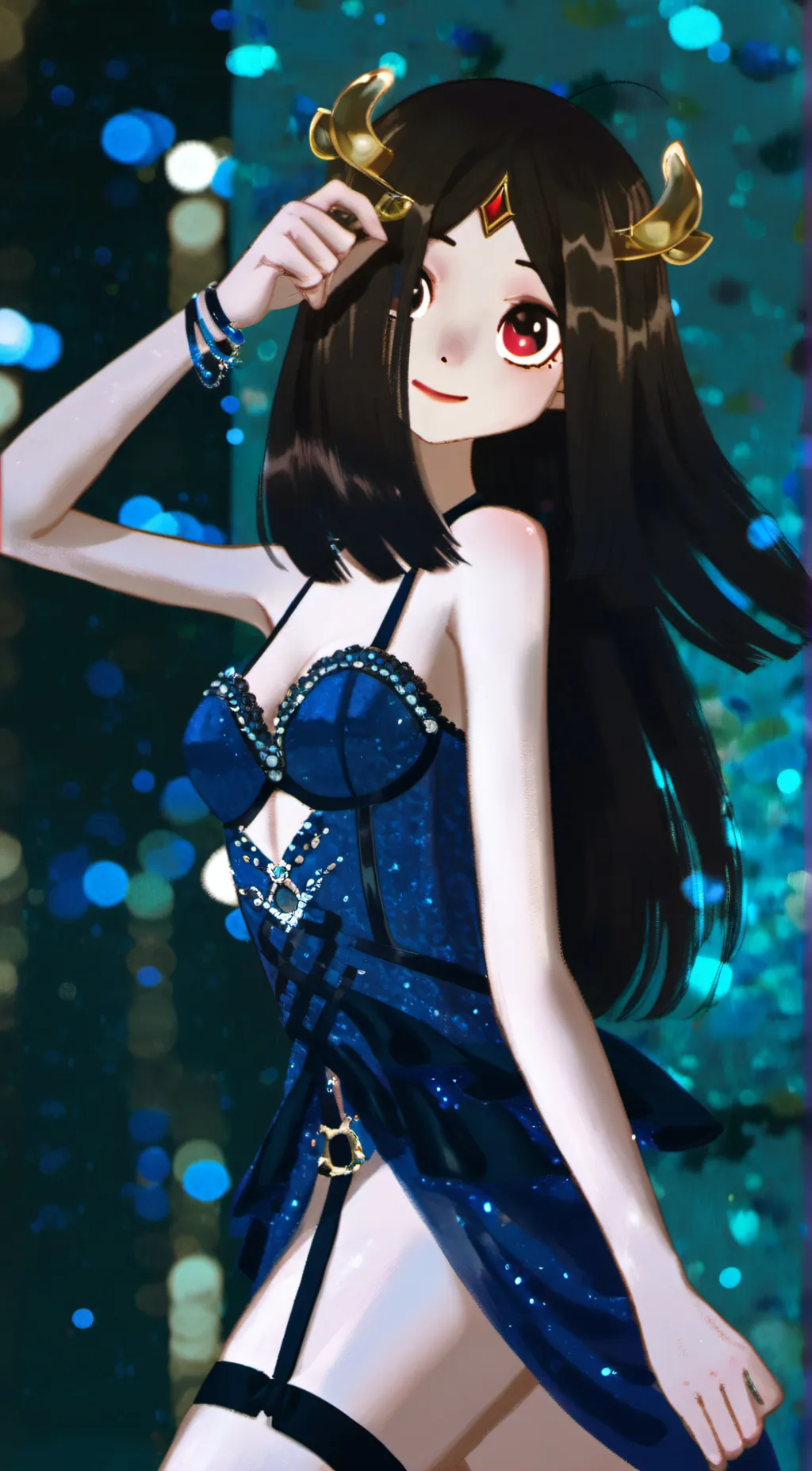 ai character: iris background