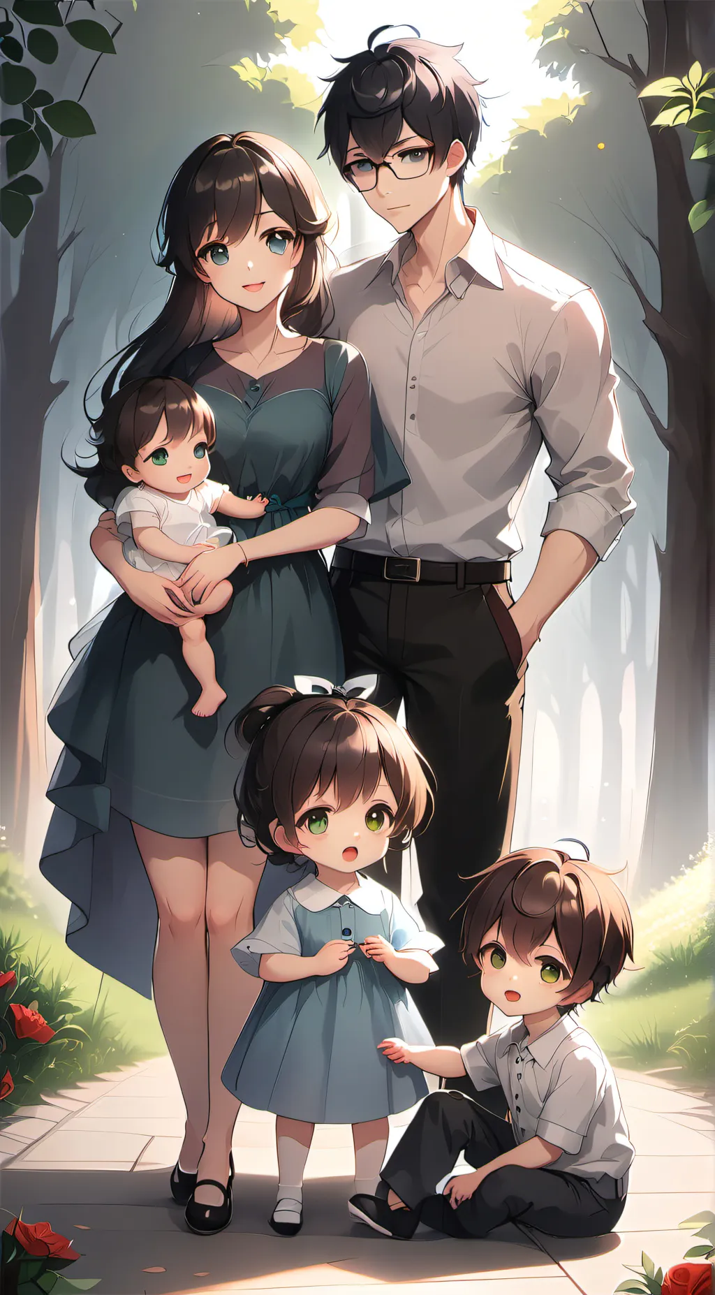 ai character: your family  background