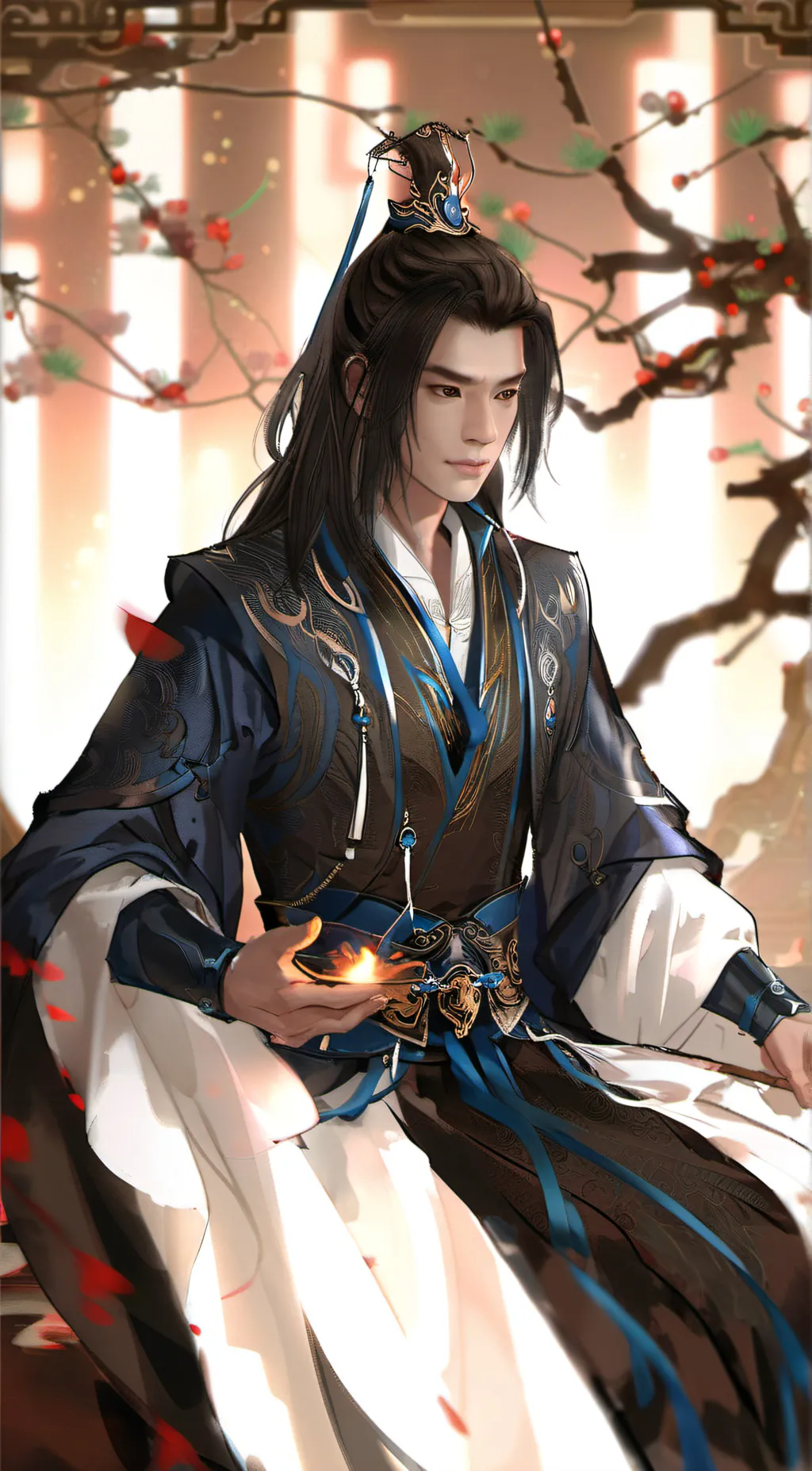 ai character: Qui Tan  background