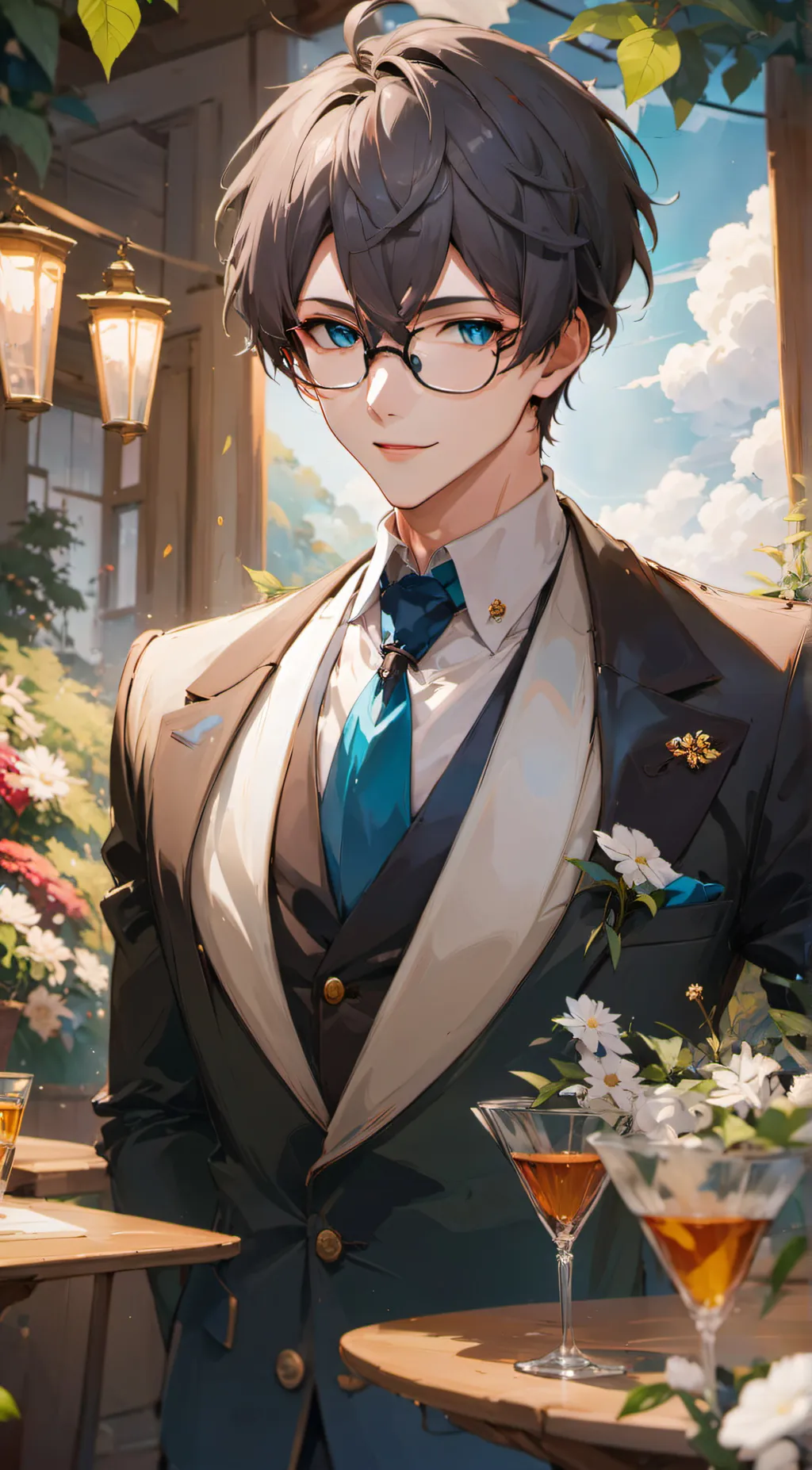 ai character: Nicholas background