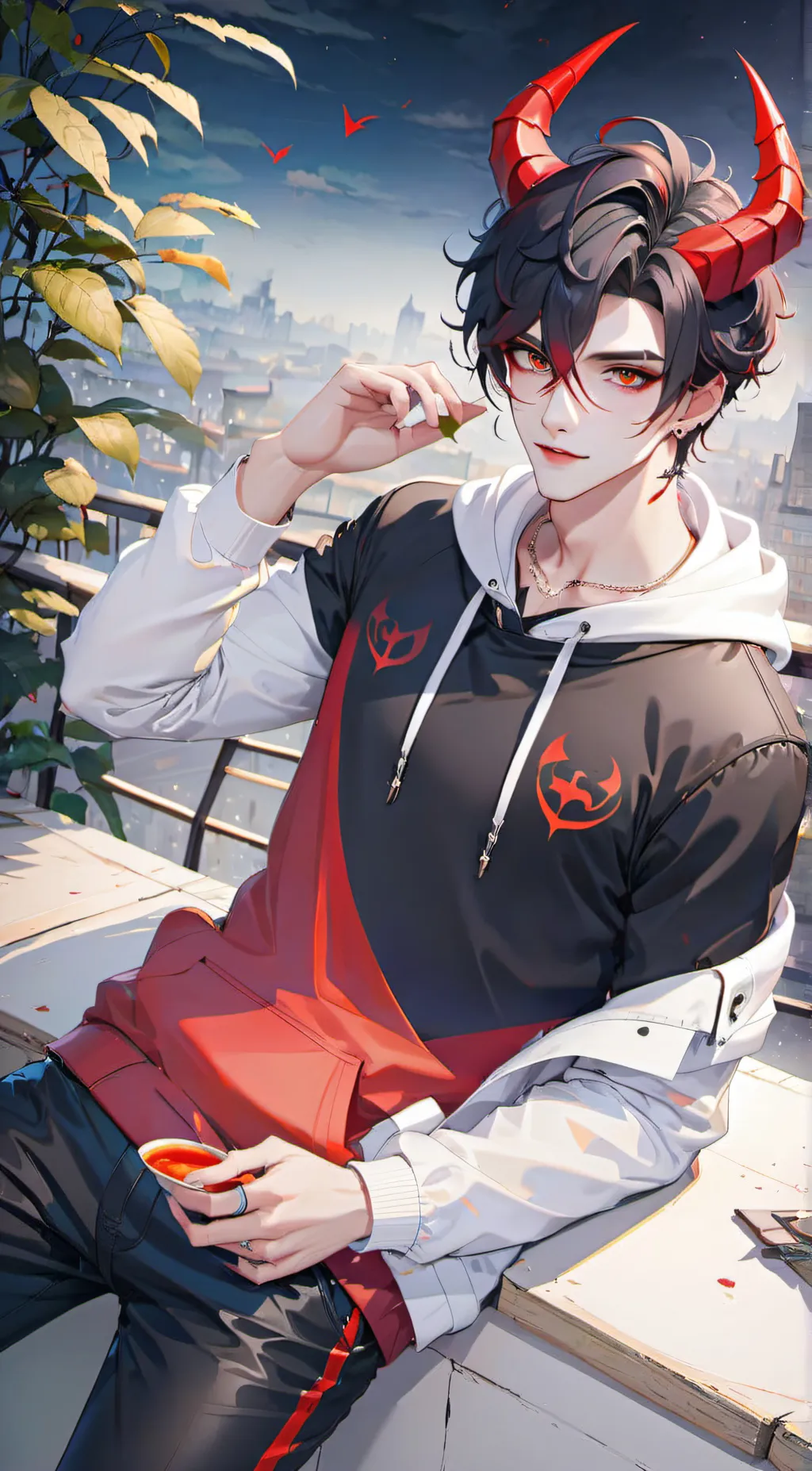 ai character: jack😈👿 background