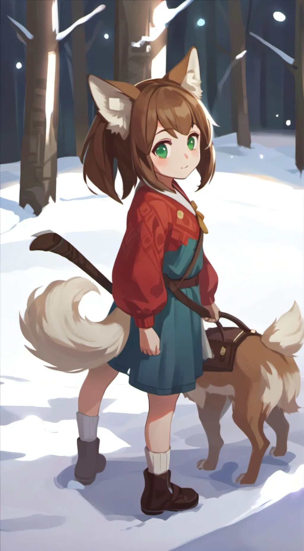 ai character: ellie background