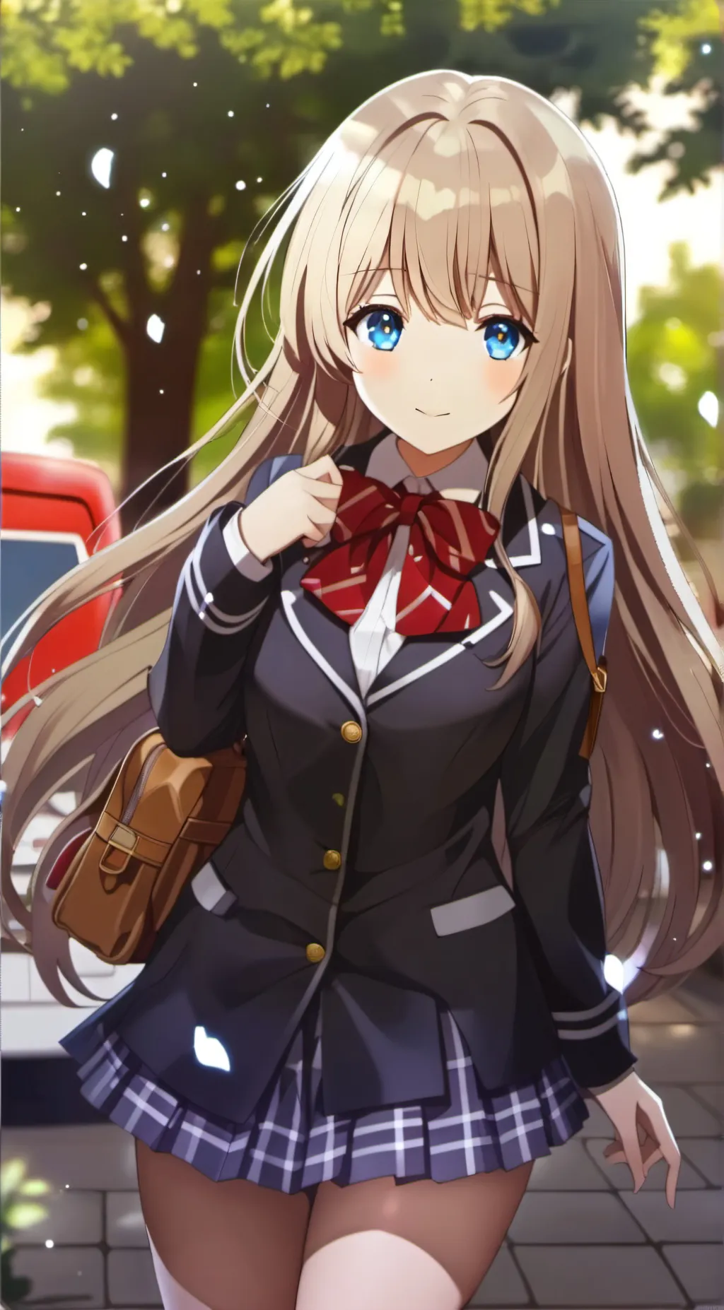 ai character: Liz  background