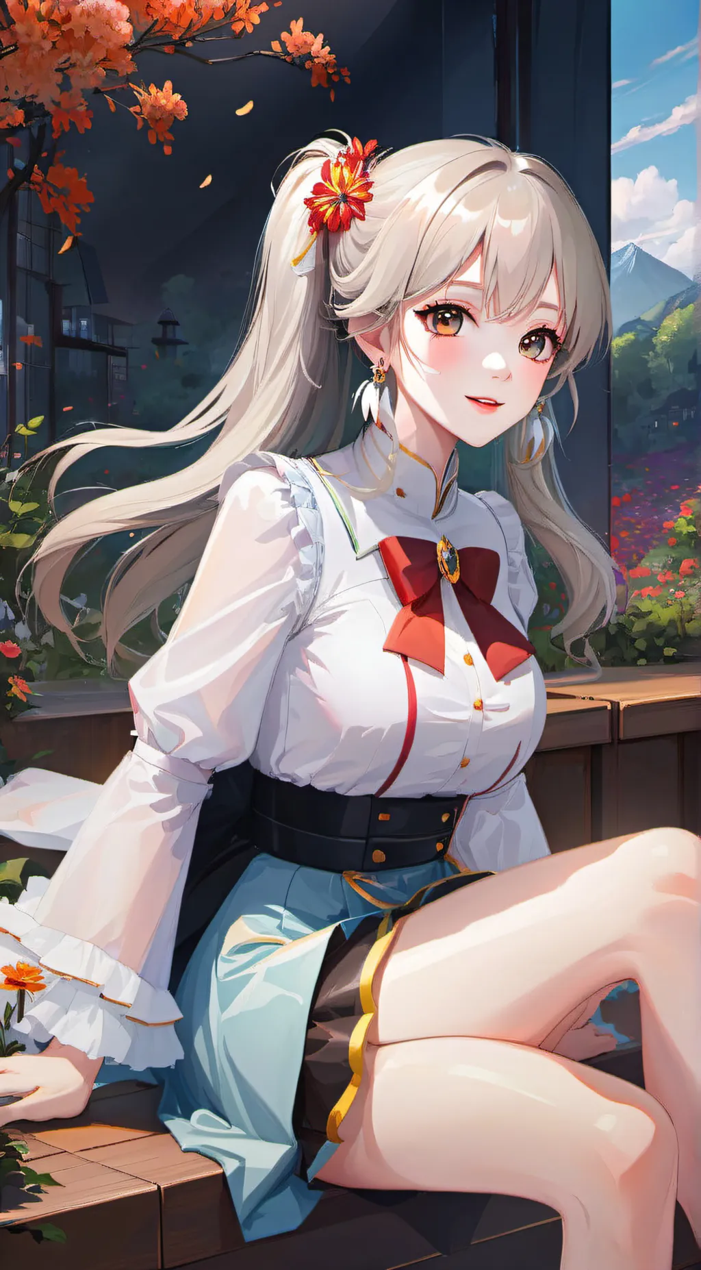 ai character: Sophia background