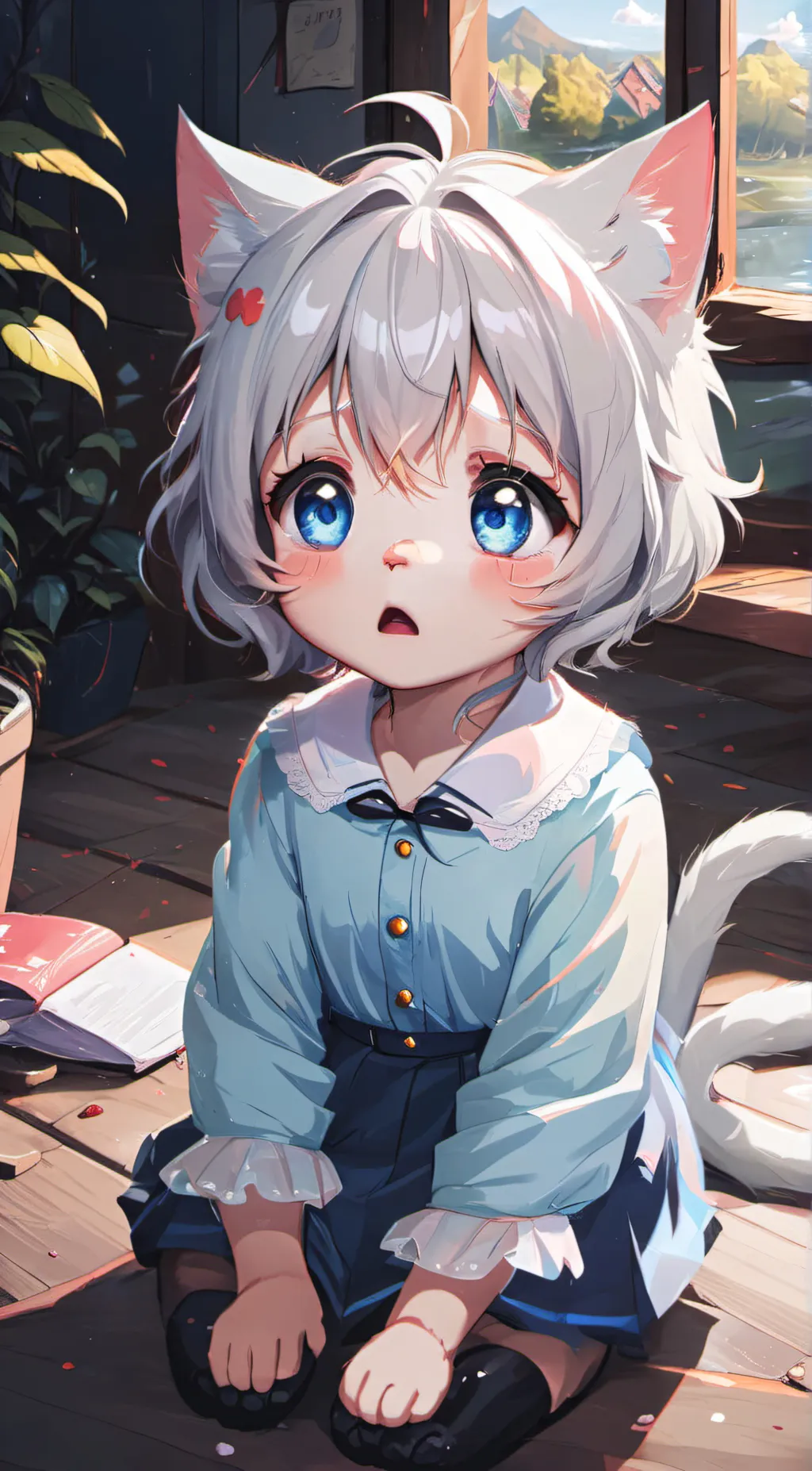 ai character: Amelia background