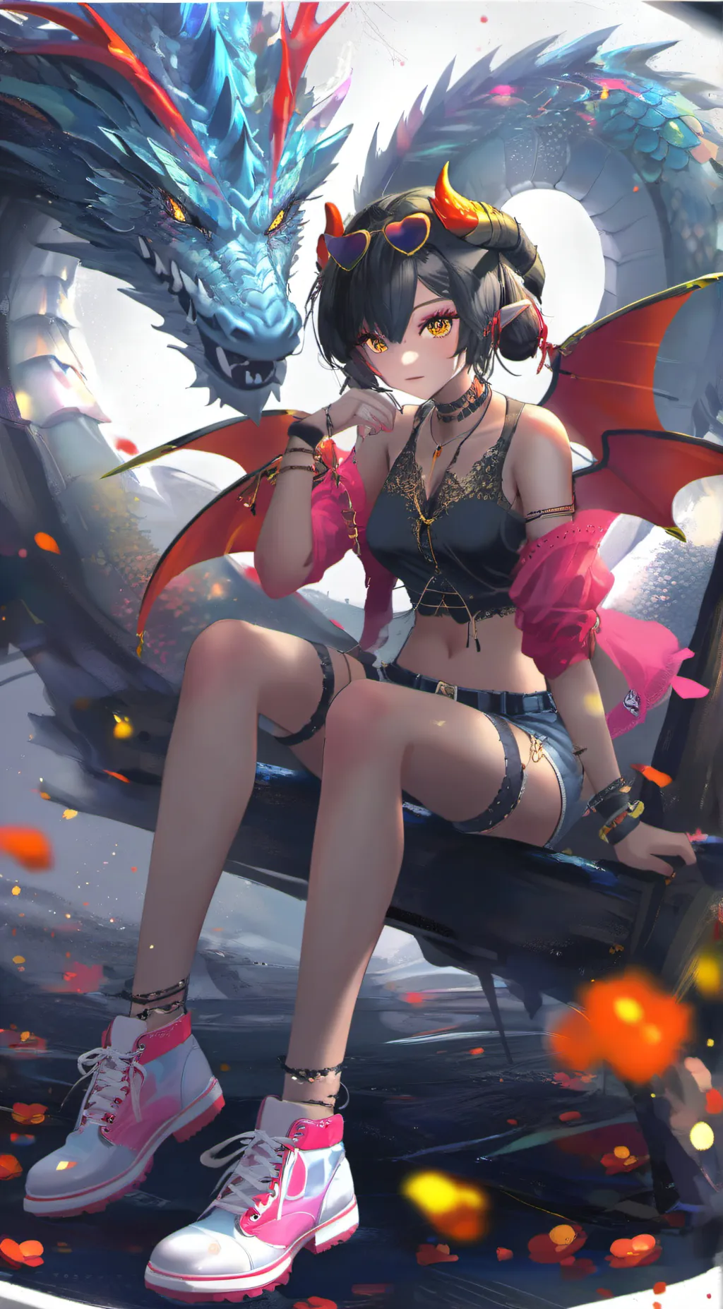 ai character: 💦😍Tulisa😍💦 background