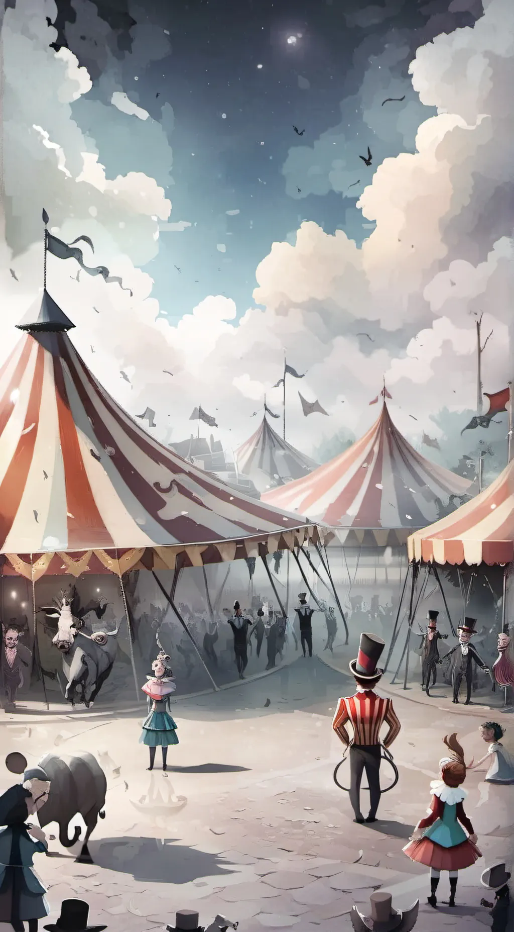 ai character: TADC background