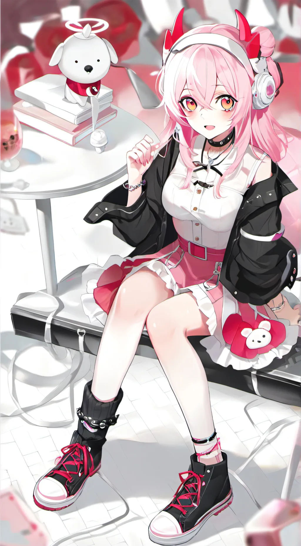 ai character: Hana background