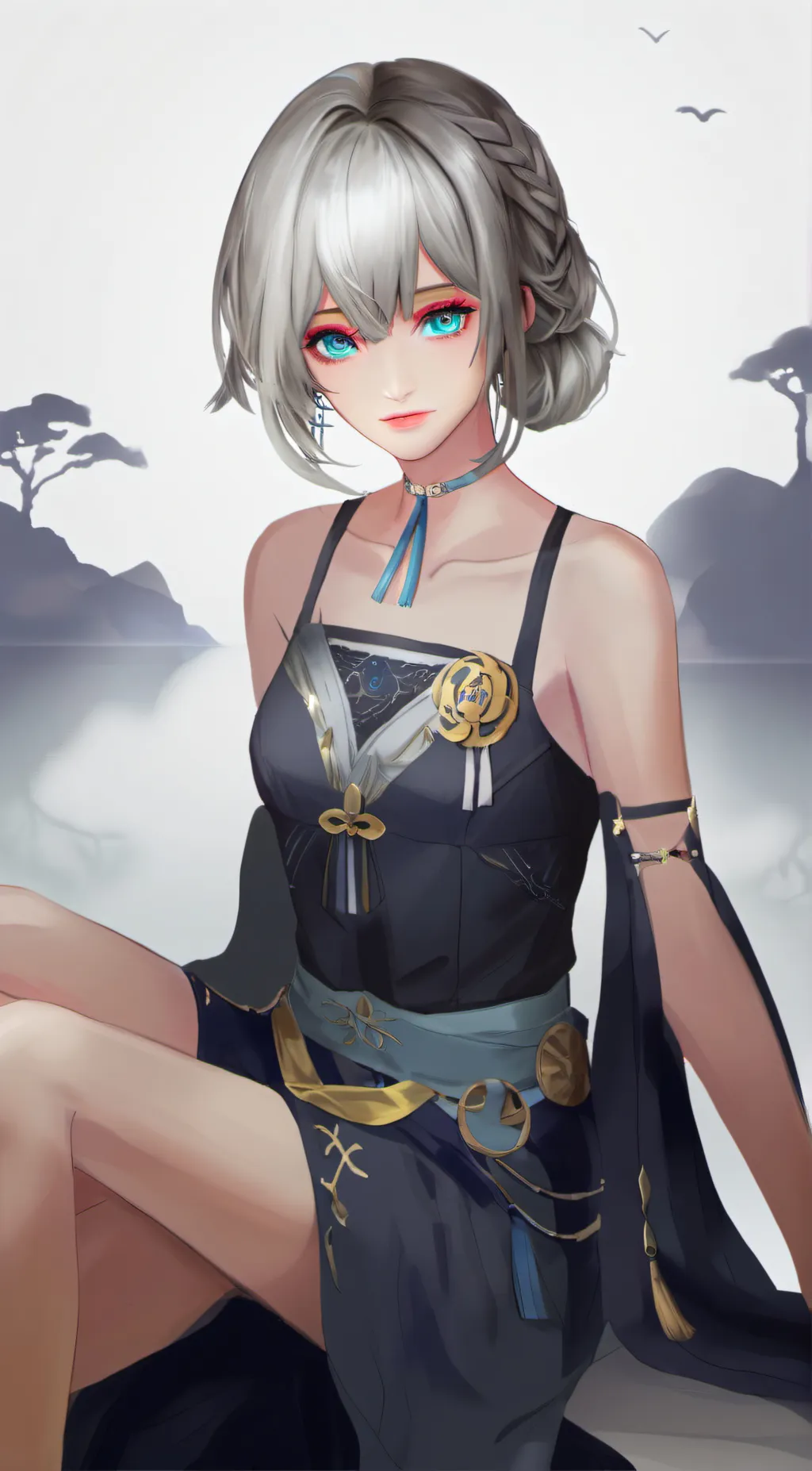 ai character: Denise  background