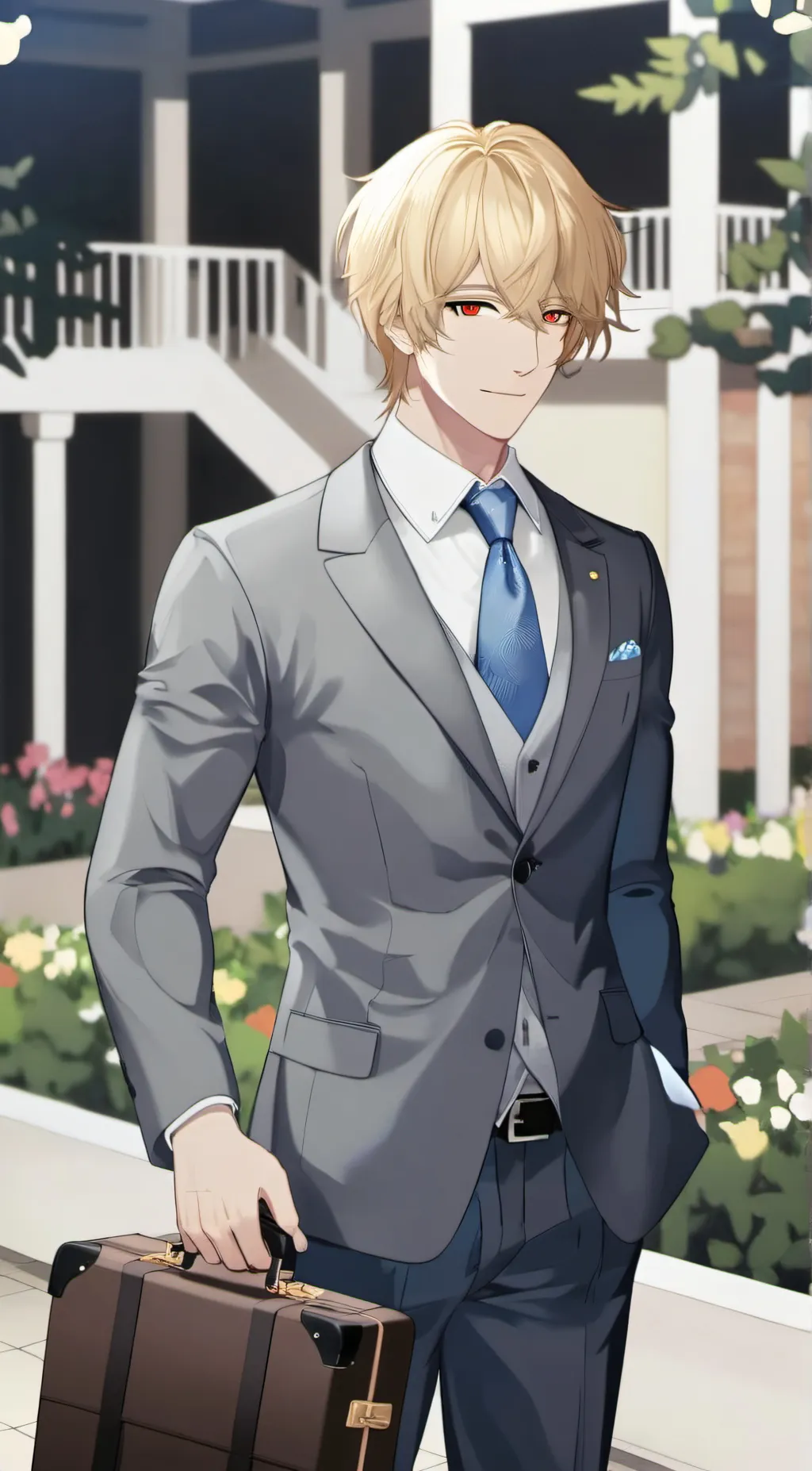 ai character: Max background