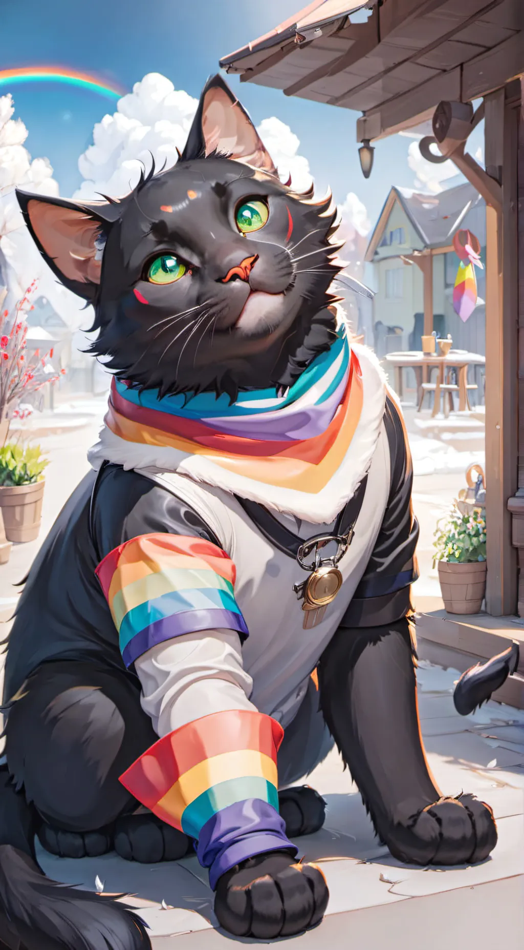 ai character: /-Young Phin-\ background