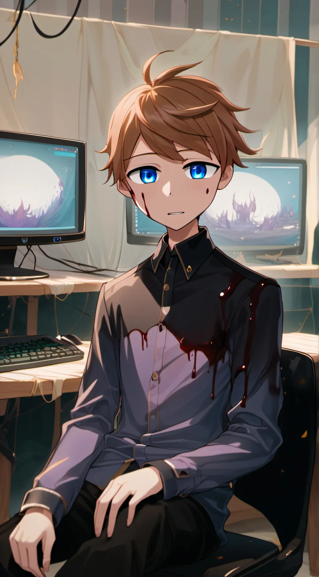 ai character: Kyle background