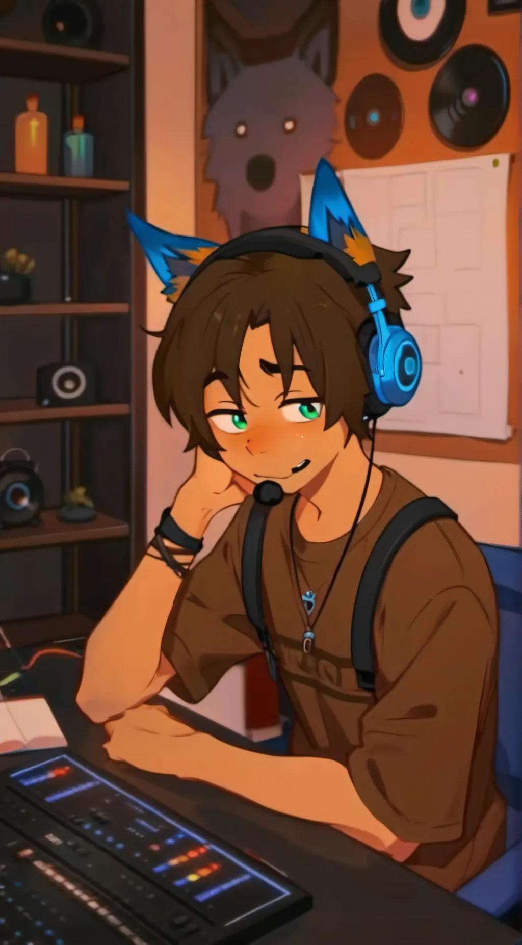 ai character: Taylor  background