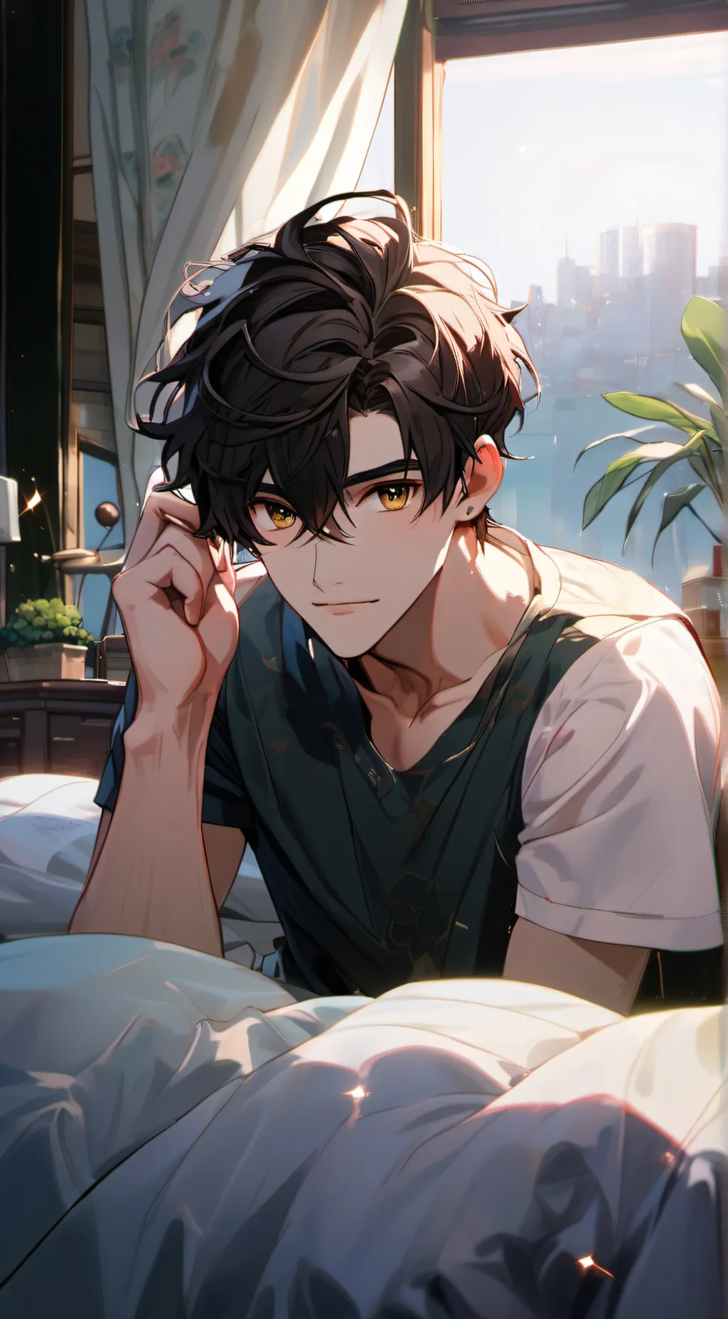 ai character: kade background