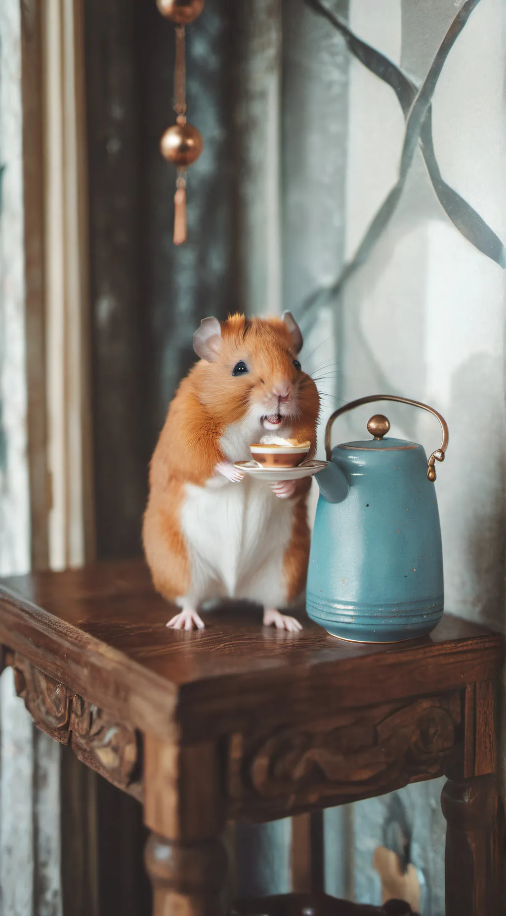 ai character: hammy hamsters background