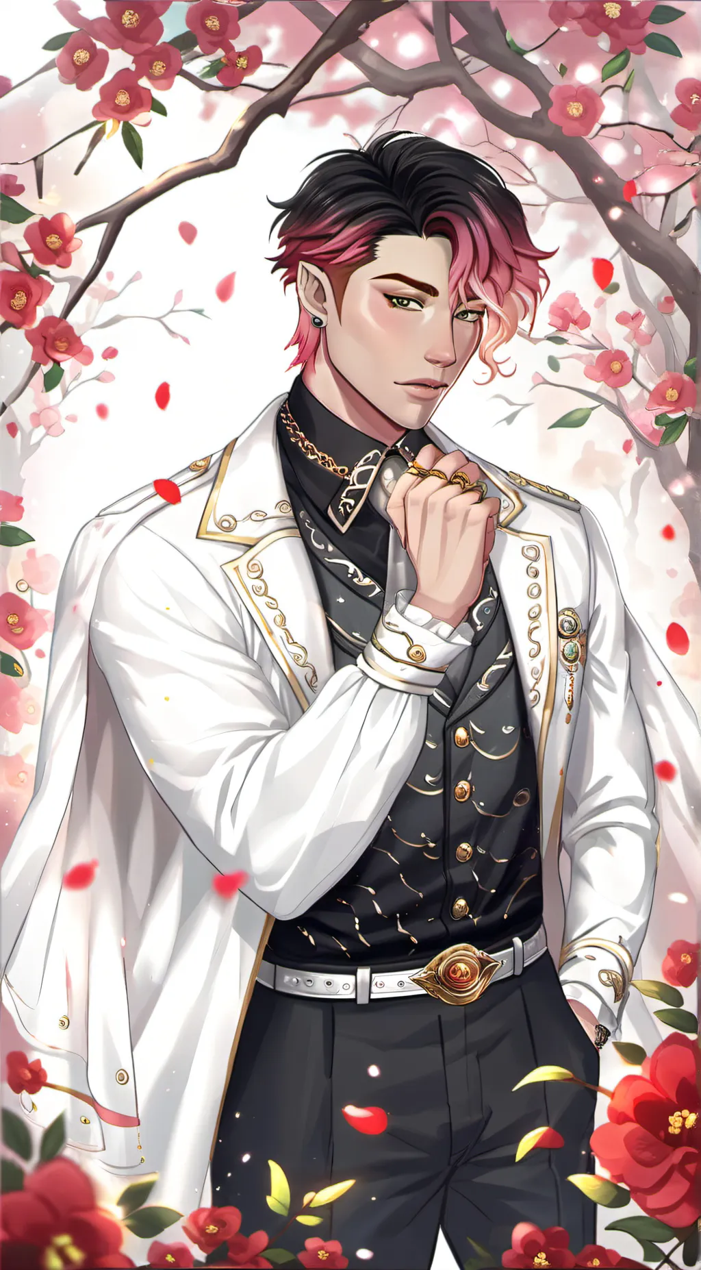 ai character: Xander  background