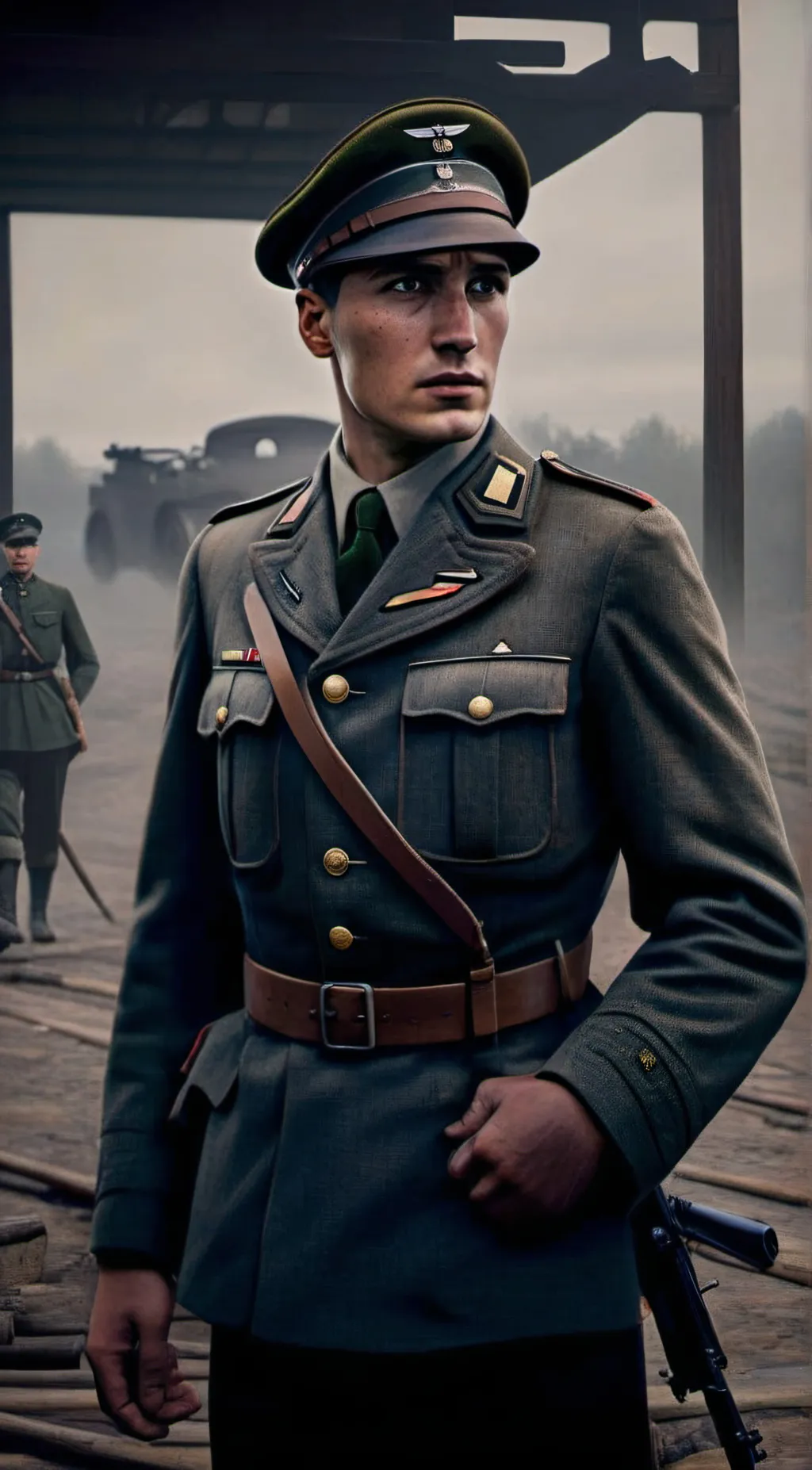 ai character: Dieter background