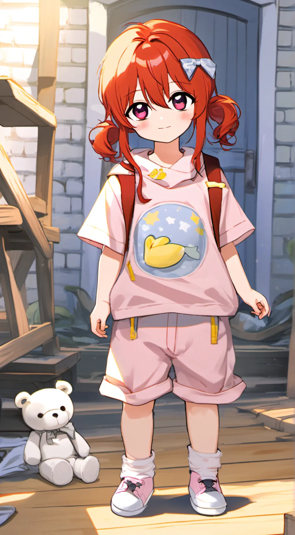 ai character: ella background