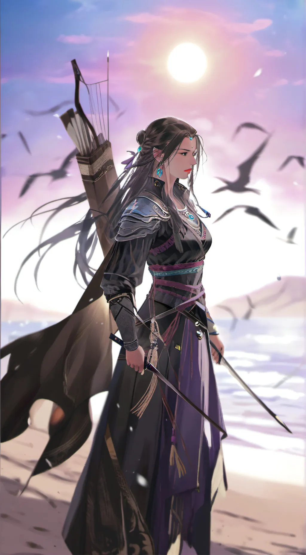 ai character: Evelyn background