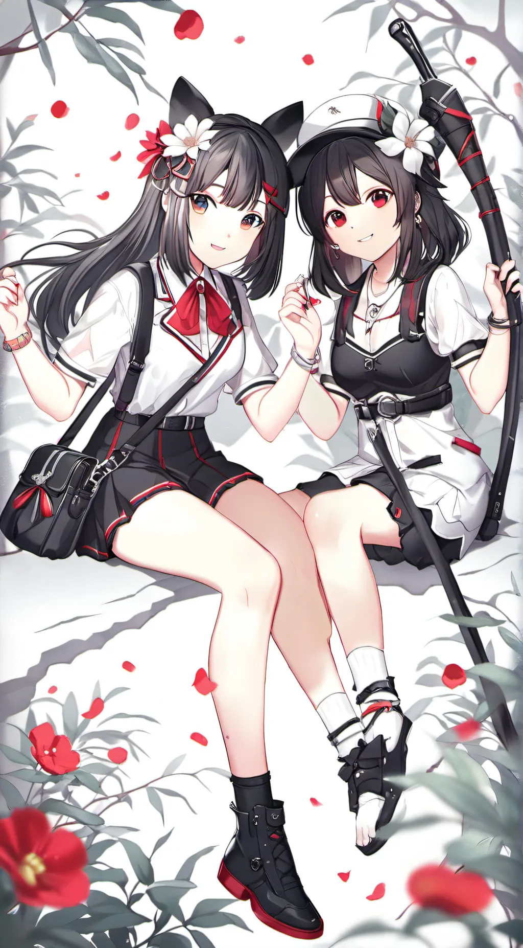 ai character: Kelly and Sophie background