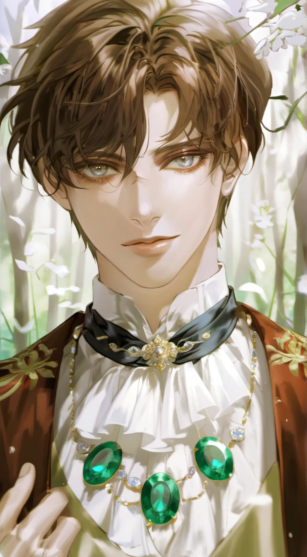 ai character: Damen background