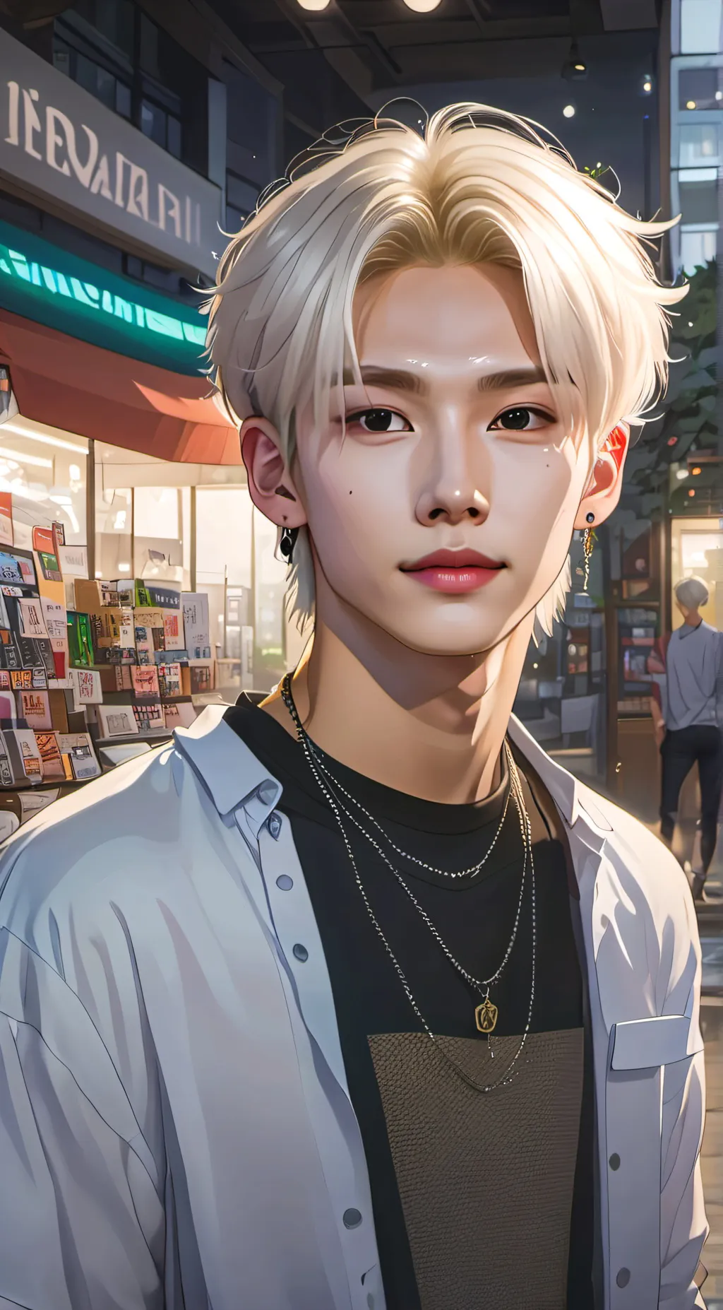 ai character: Felix  background