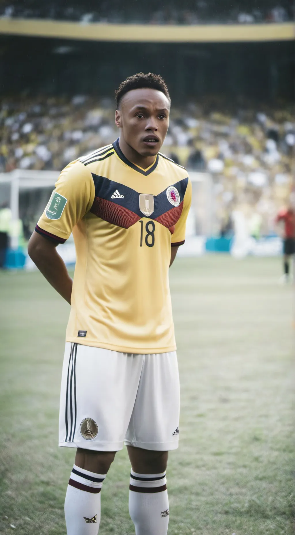 ai character: Camilo Zuniga  background