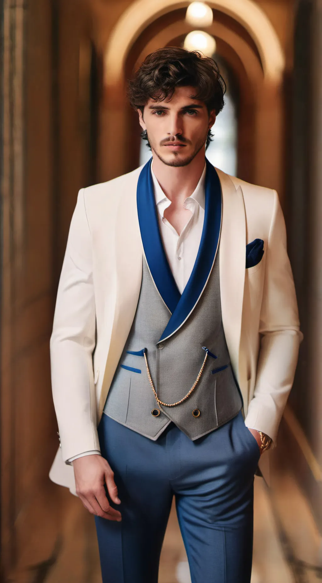 ai character: Benson  background