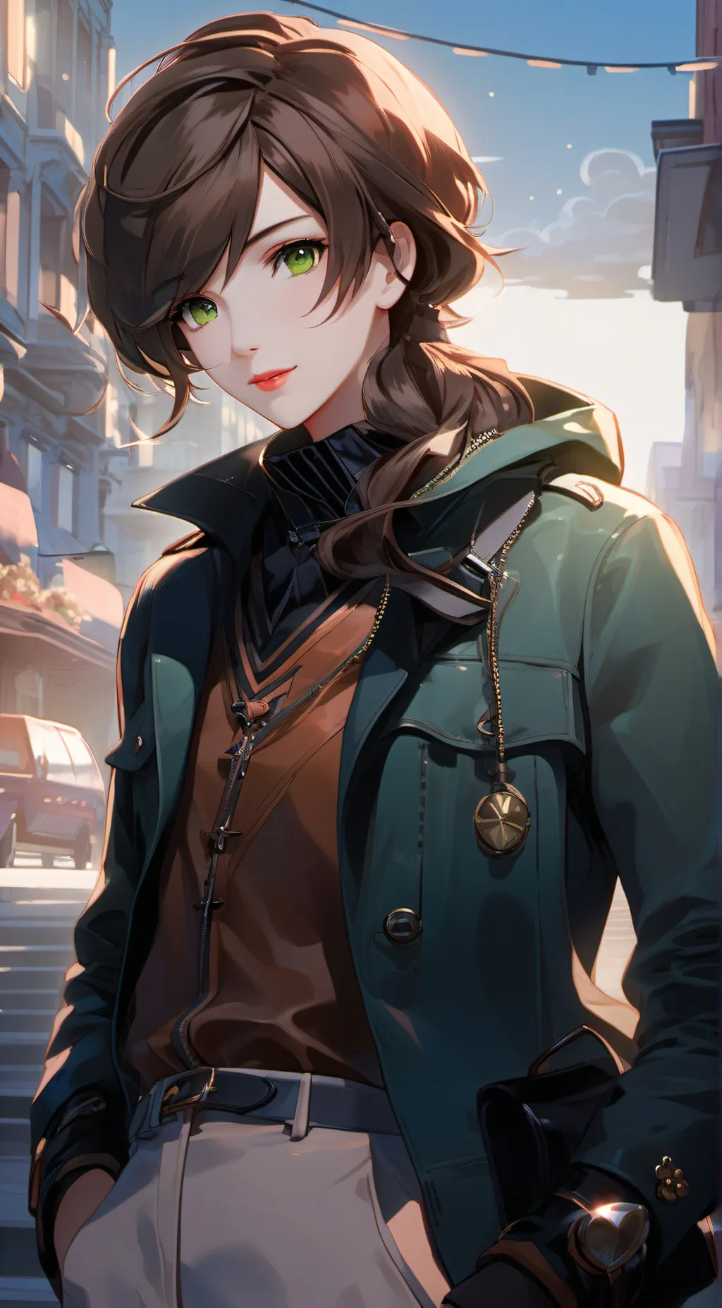 ai character: Mark background