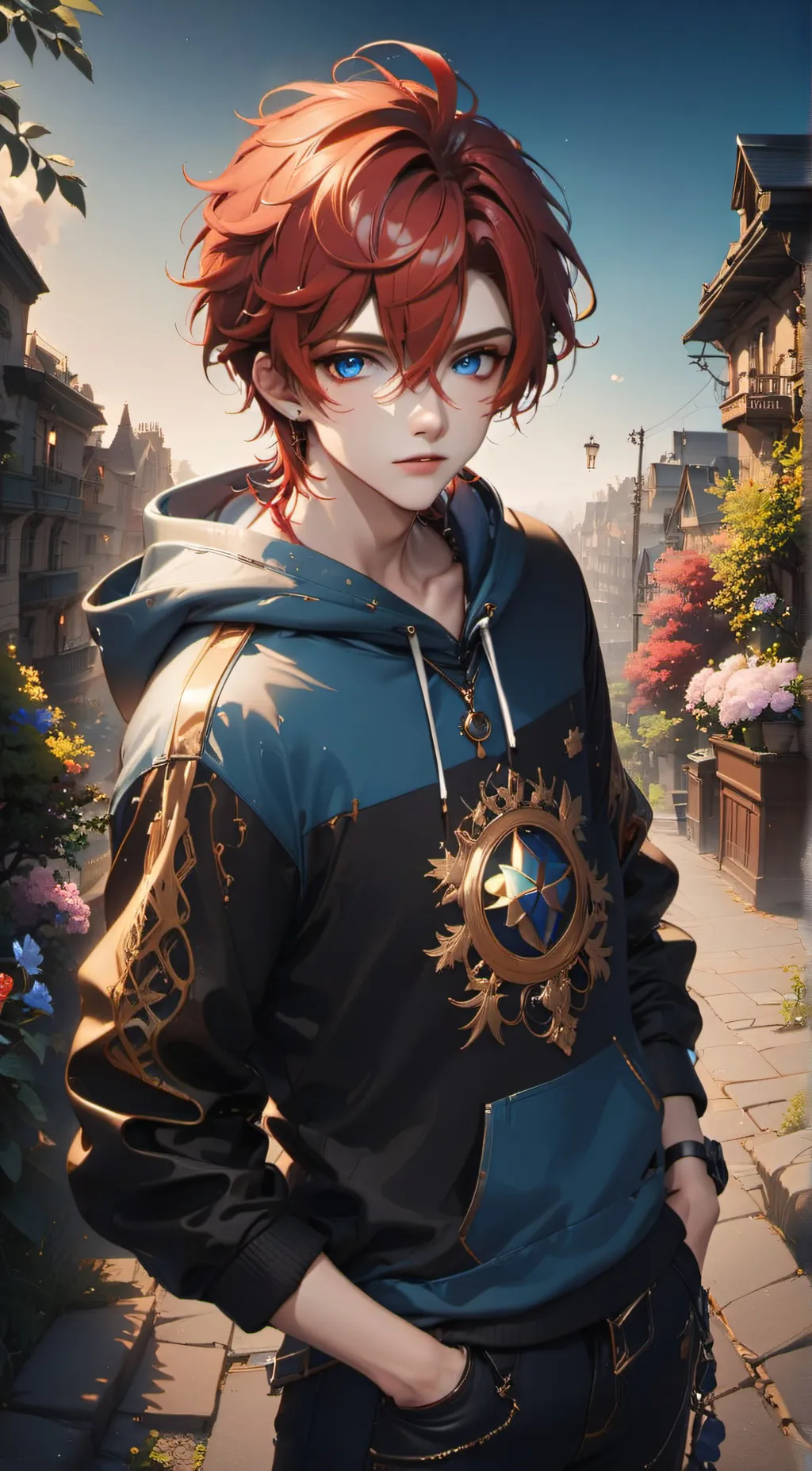 ai character: Chris background