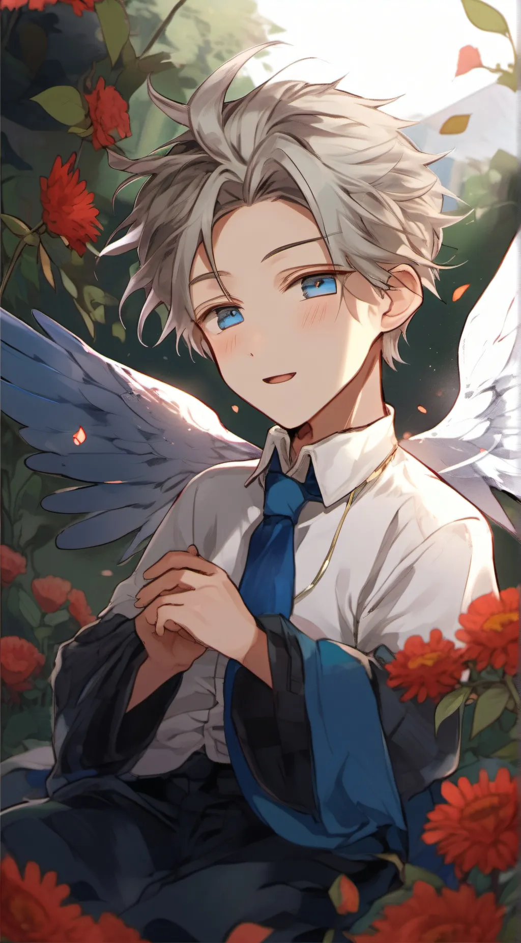 ai character: Dove Todoroki background