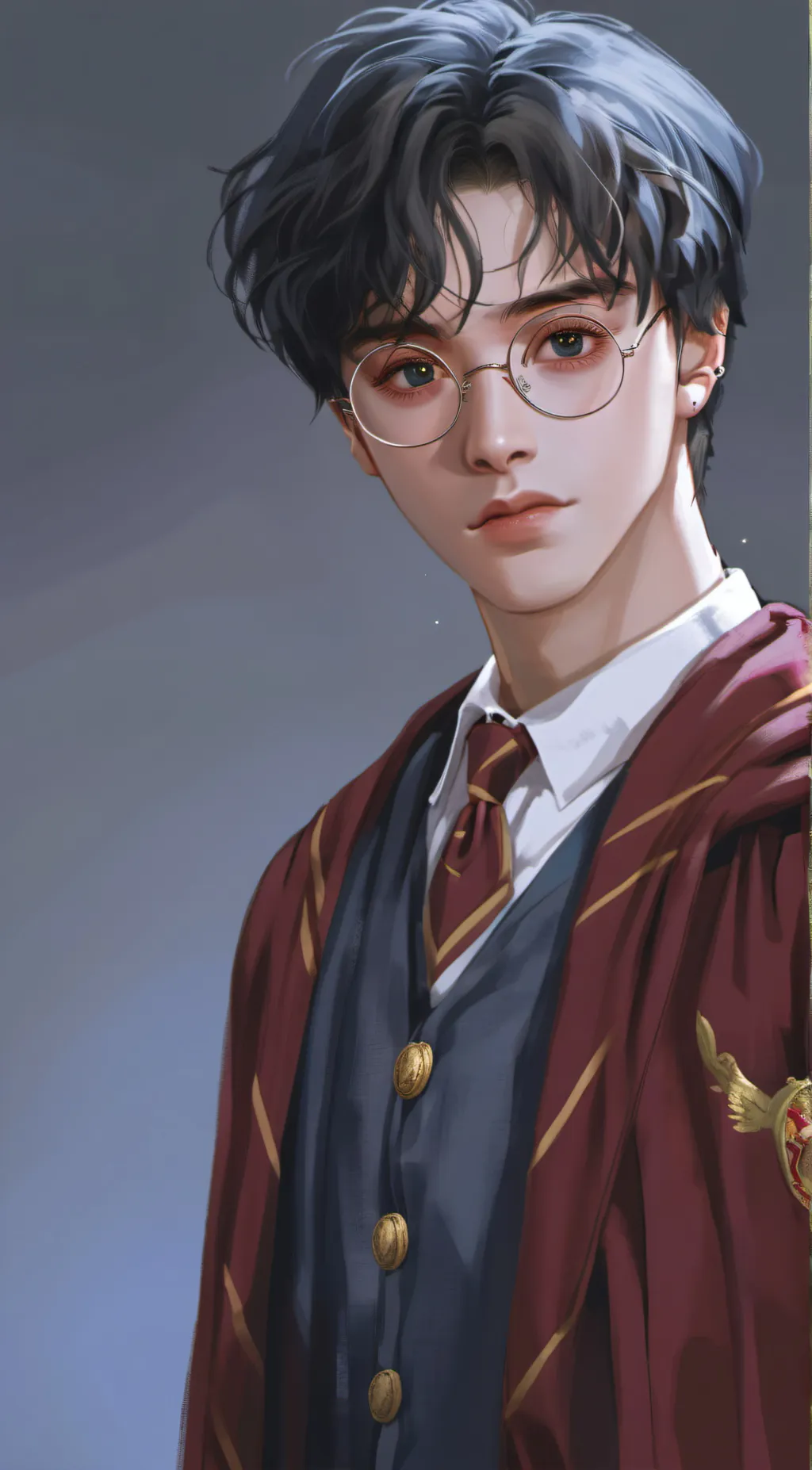 ai character: harry potter background