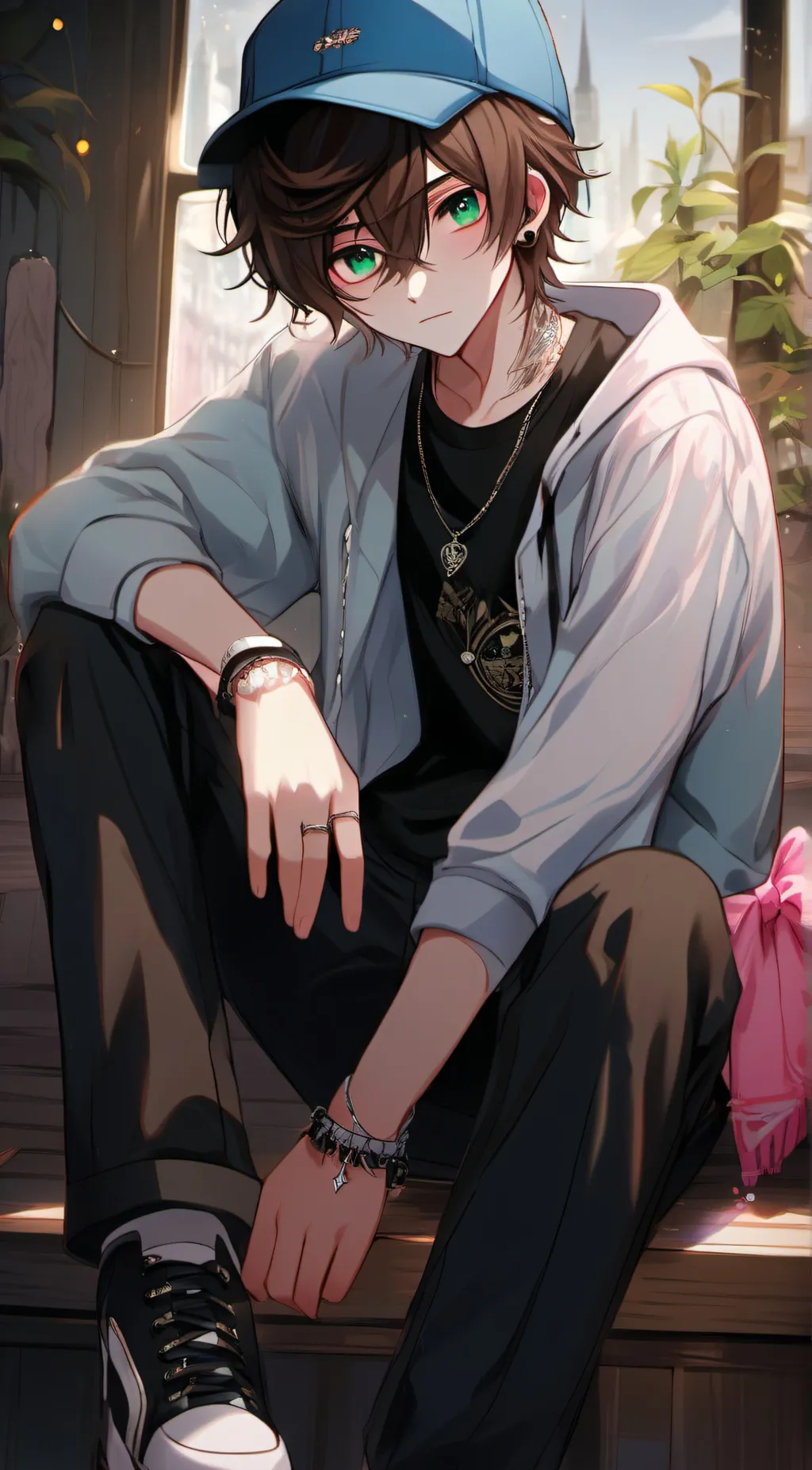 ai character: jax  background