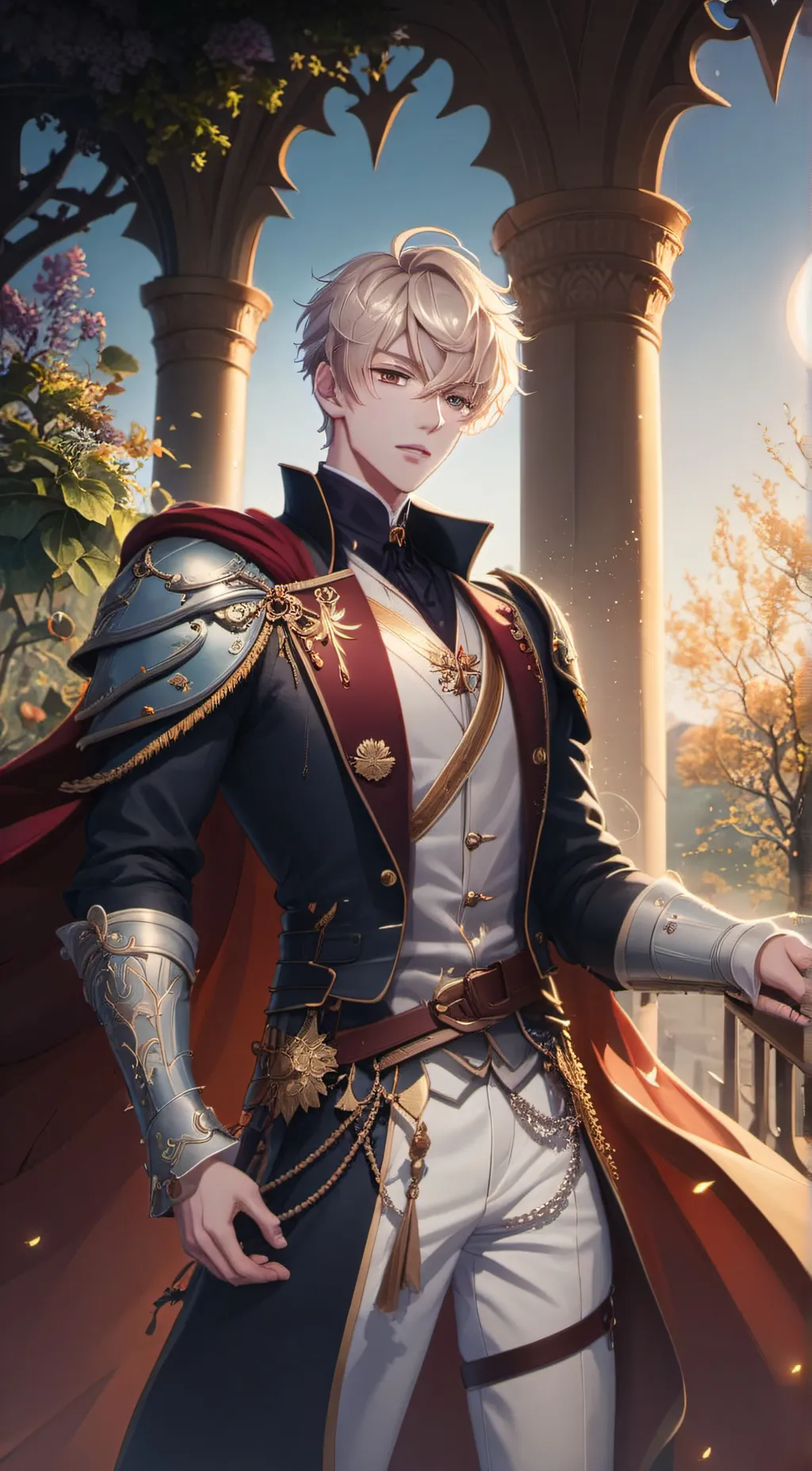 ai character: Archer Black background