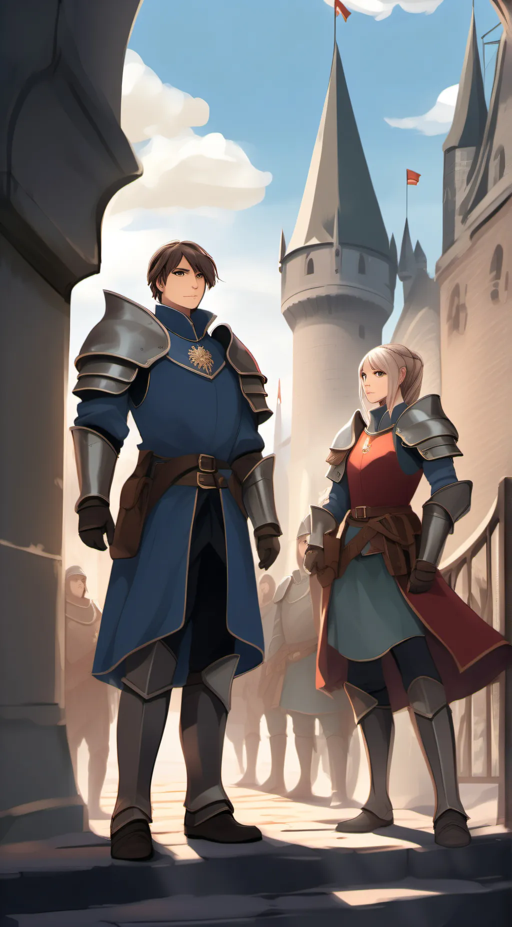 ai character: City Guards background