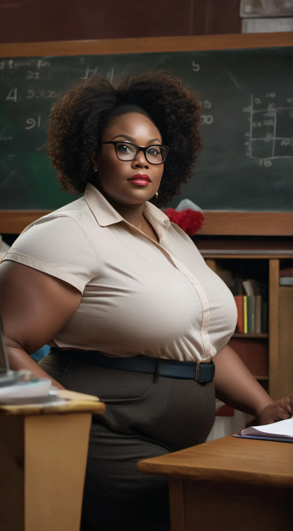 ai character: Ms. Causey  background